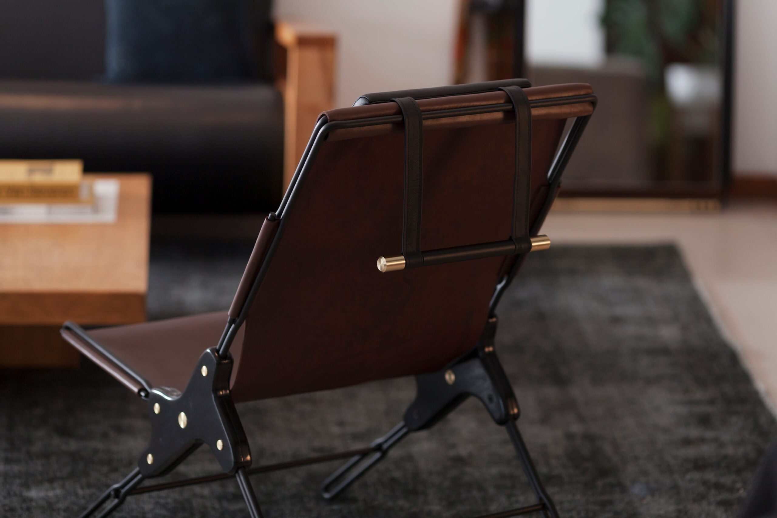 Brown Lounge Chair by Estudio Andean 8