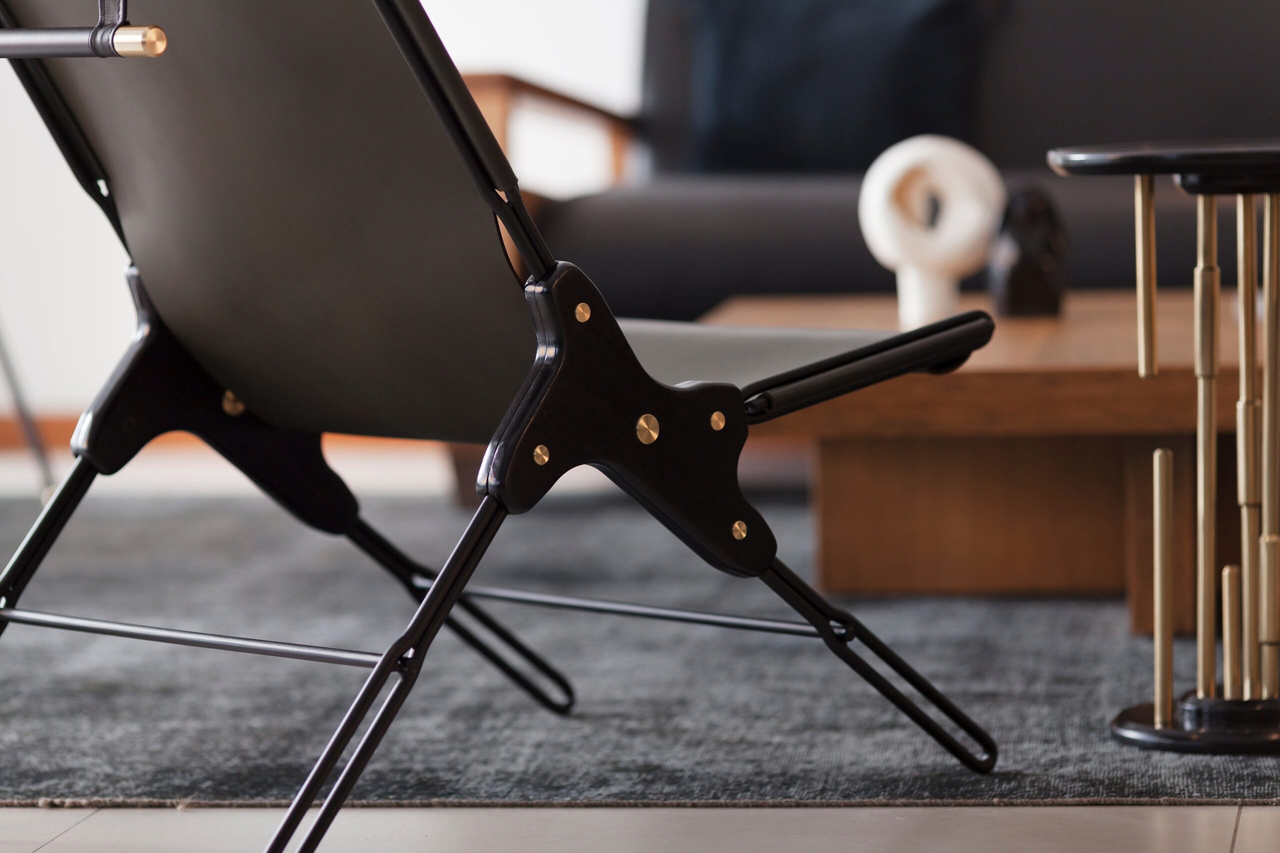Brown Lounge Chair by Estudio Andean 9