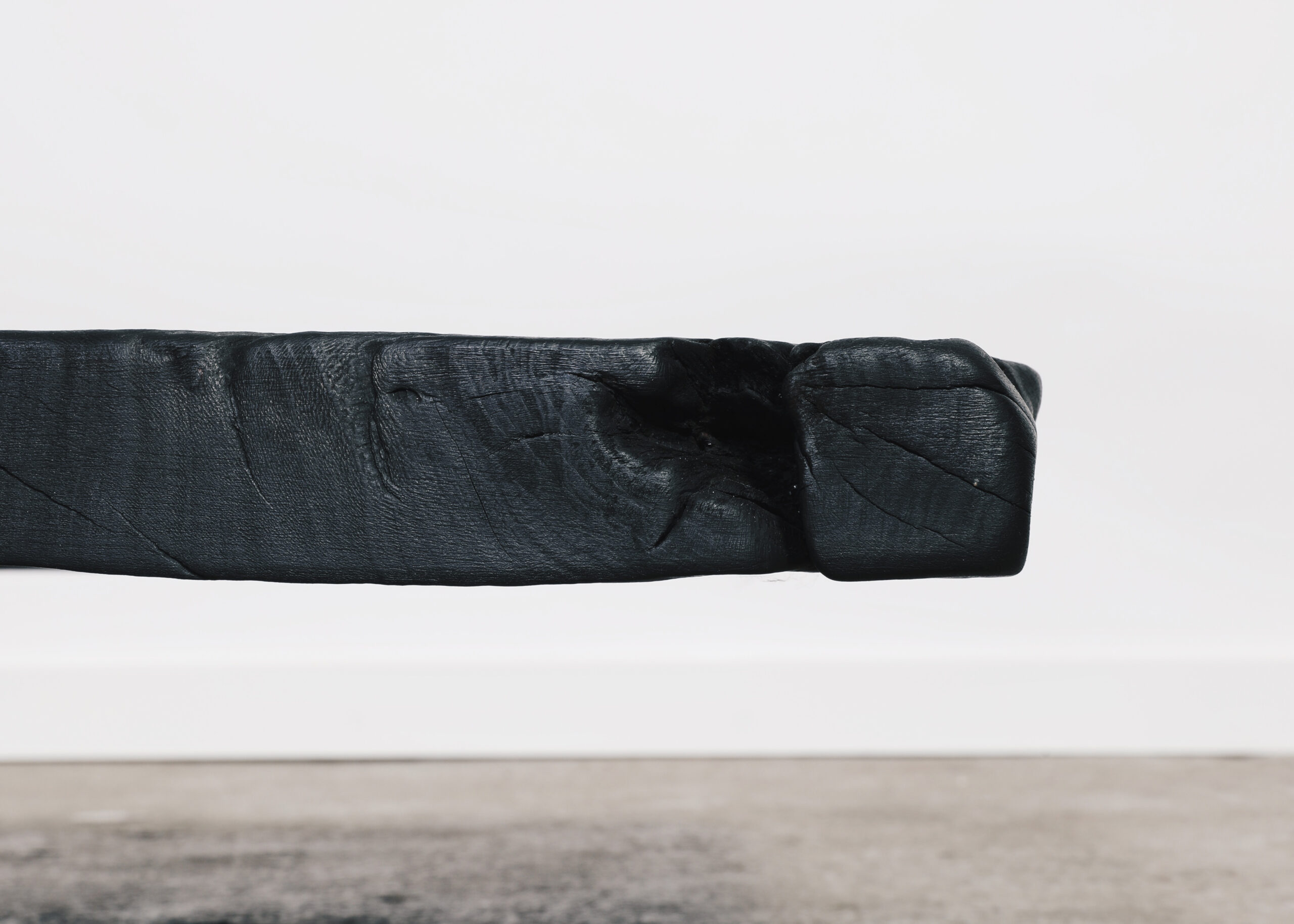 Burned Wood Coffee Table by Jesse Sanderson 5