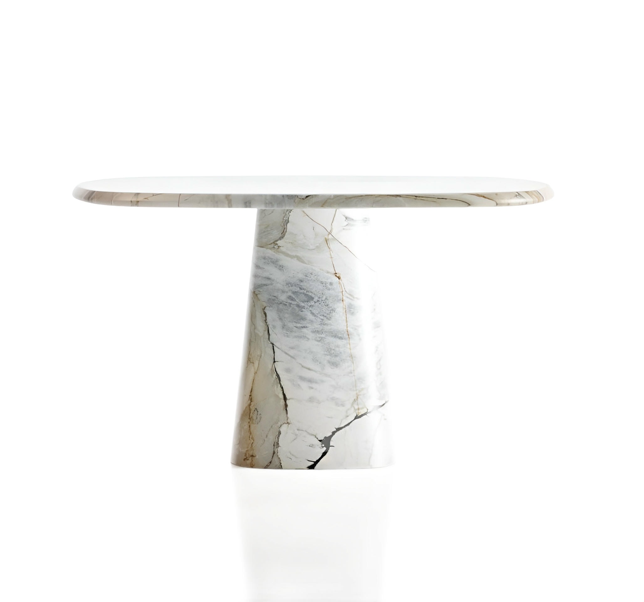 Calacatta Macchia Vecchia Wedge Table by Serafini 1