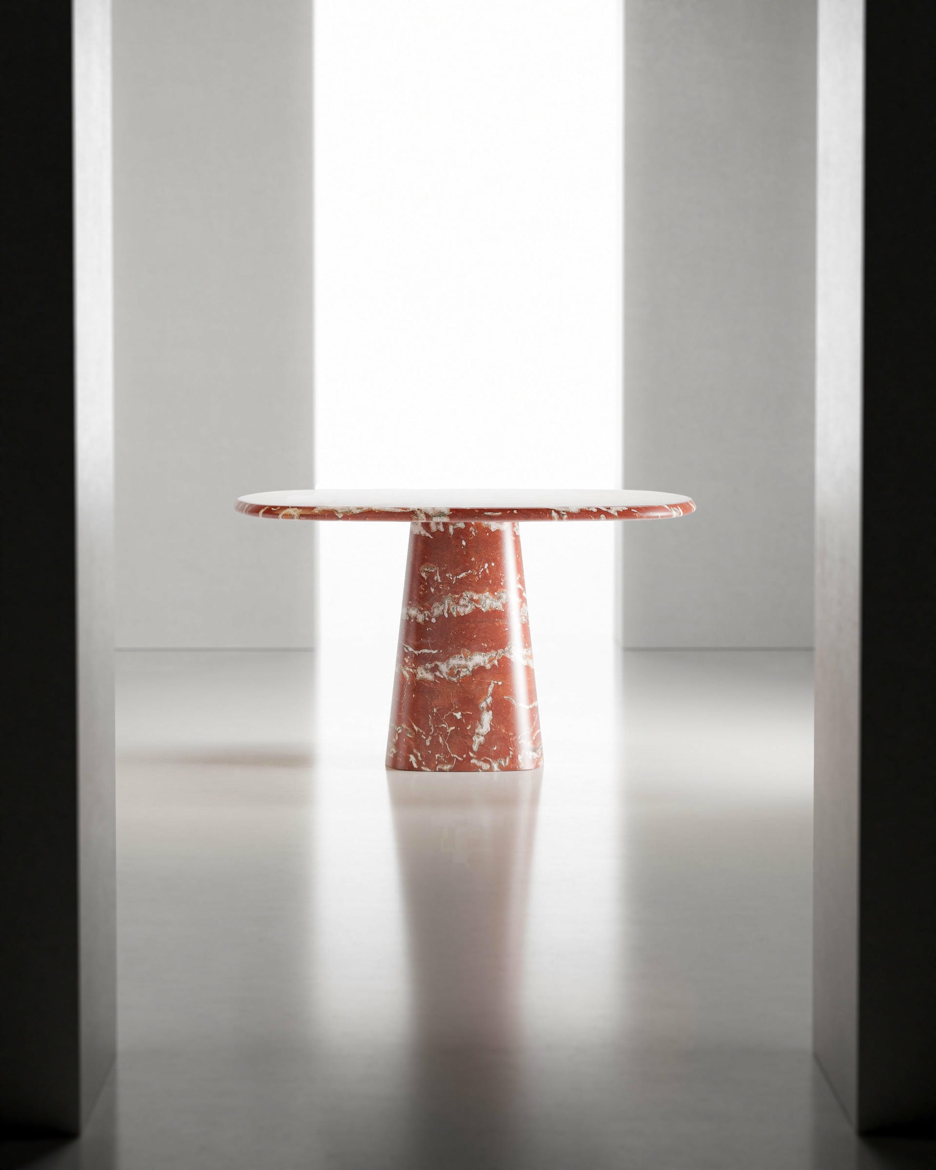Calacatta Macchia Vecchia Wedge Table by Serafini 11