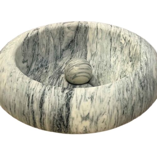 Crema Tirreno Roll Ball Sink by Mark Mitchell 1