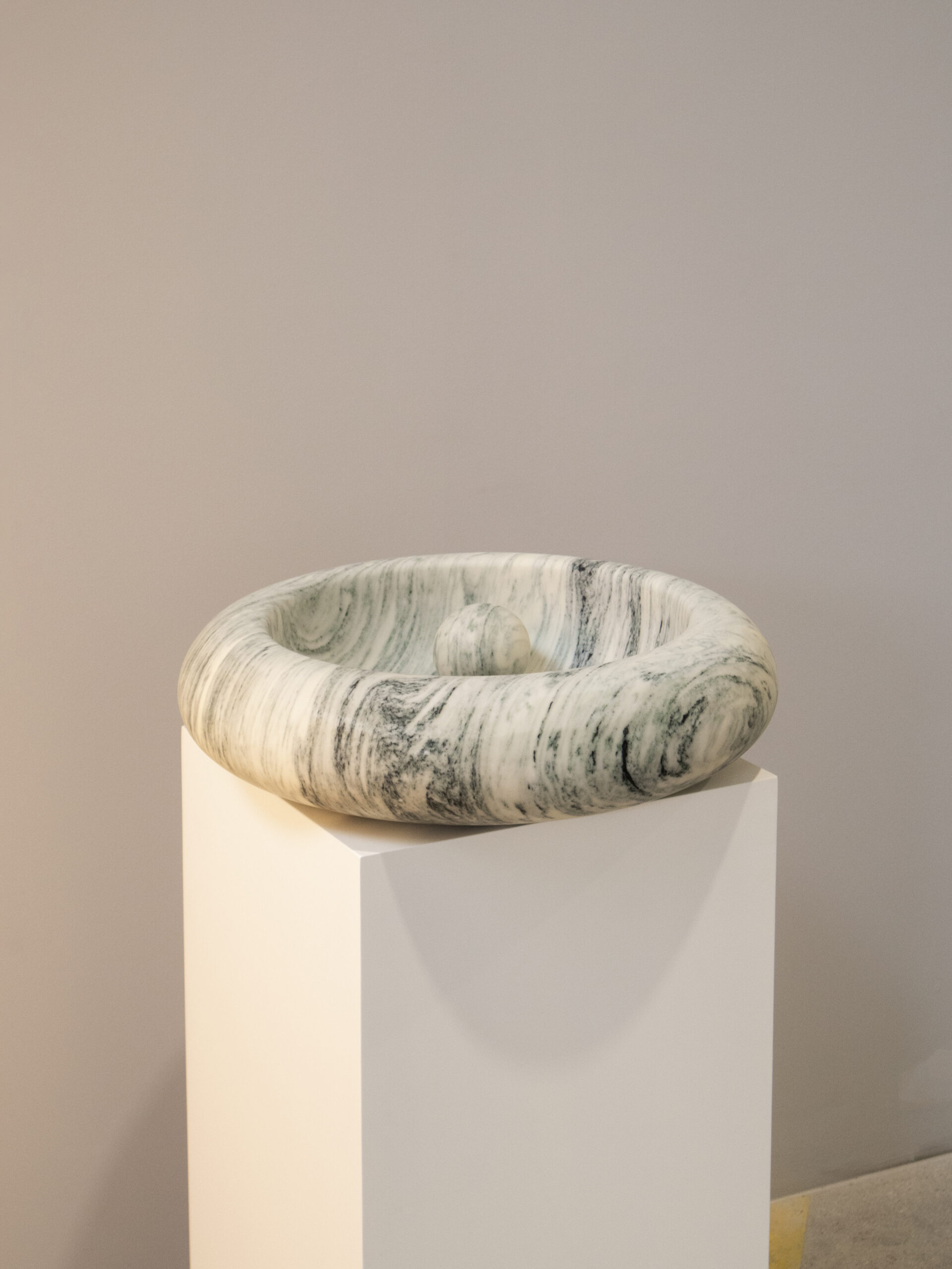 Crema Tirreno Roll Ball Sink by Mark Mitchell 4