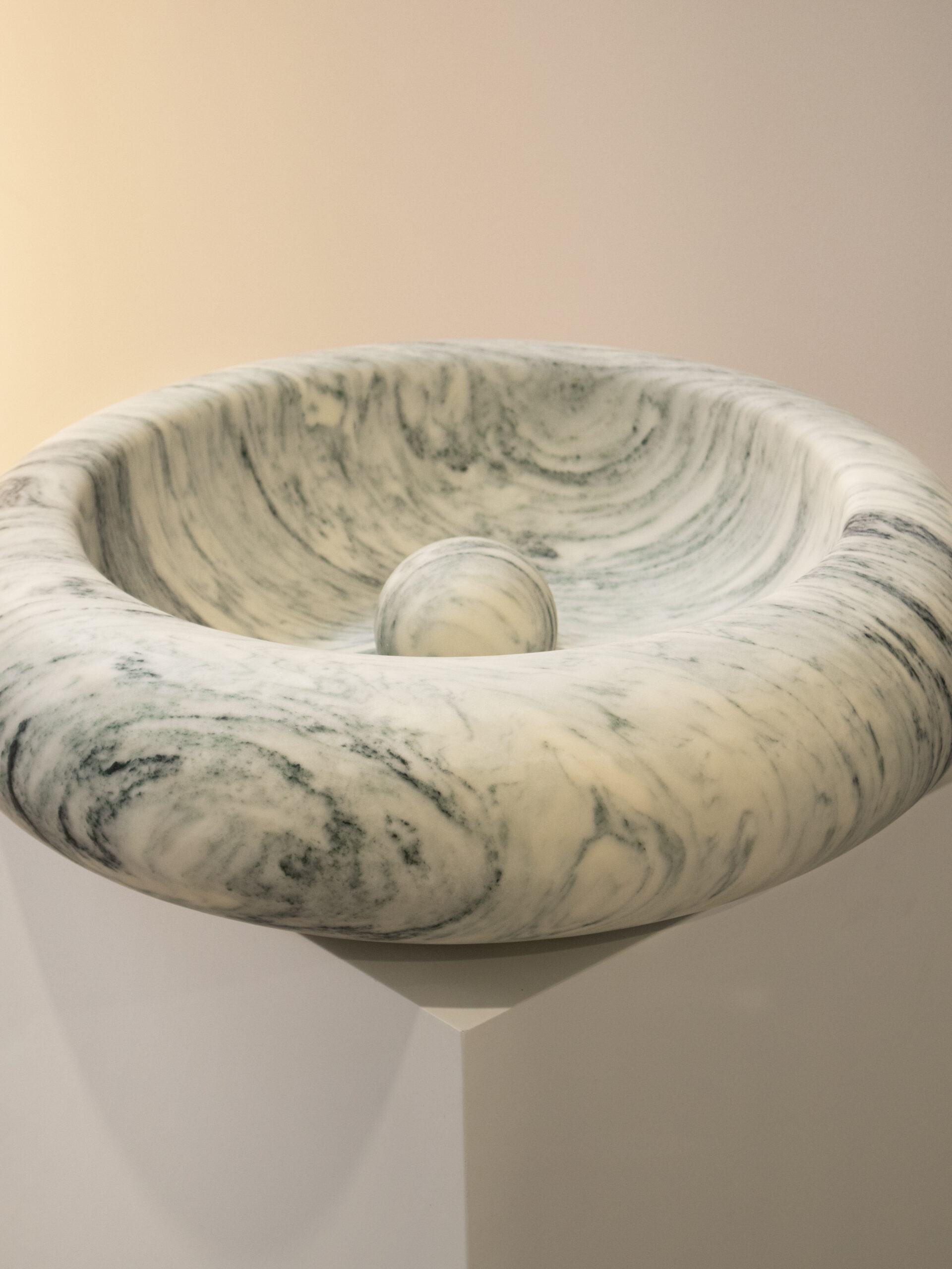 Crema Tirreno Roll Ball Sink by Mark Mitchell 5