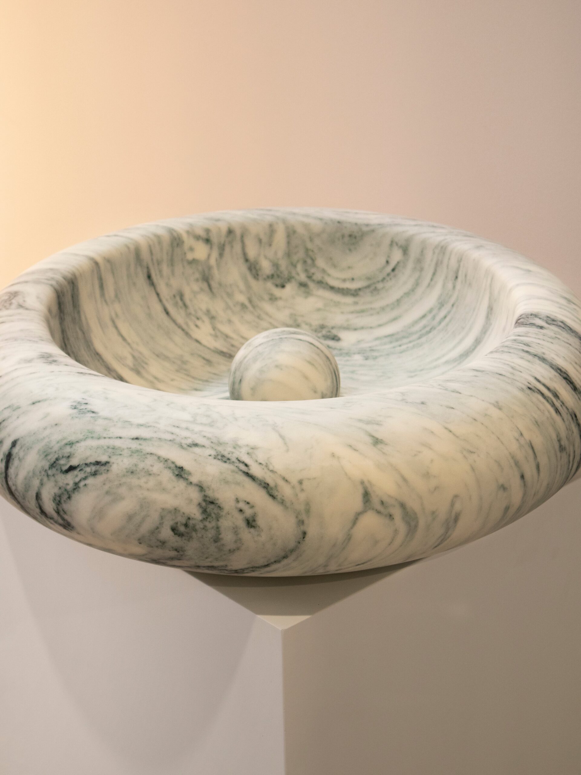 Crema Tirreno Roll Ball Sink by Serafini 4