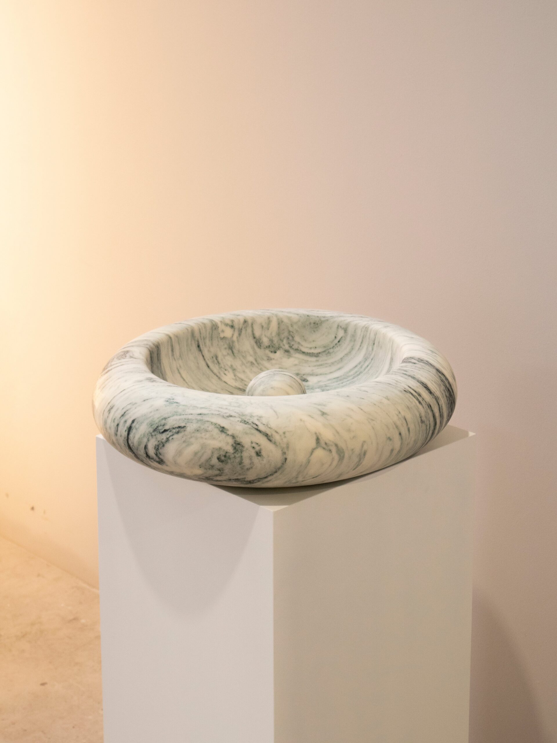 Crema Tirreno Roll Ball Sink by Serafini 5