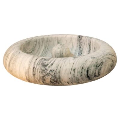 Crema Tirreno Roll Ball Sink by Mark Mitchell