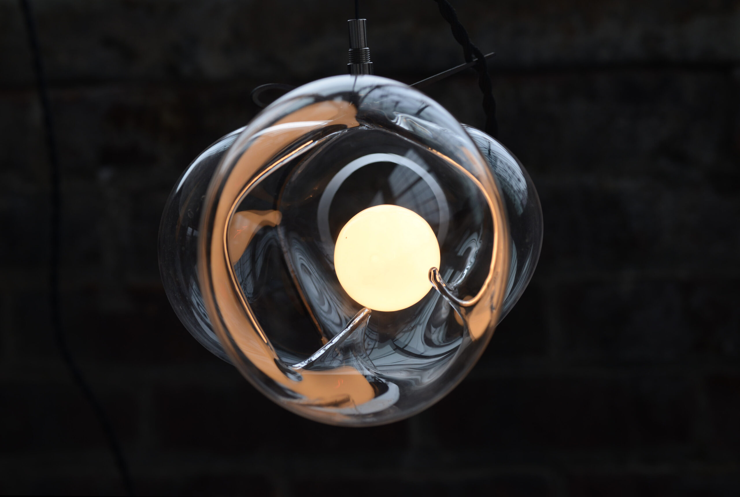 Crystal Glass Suspension, Exhale, Catie Newell 4