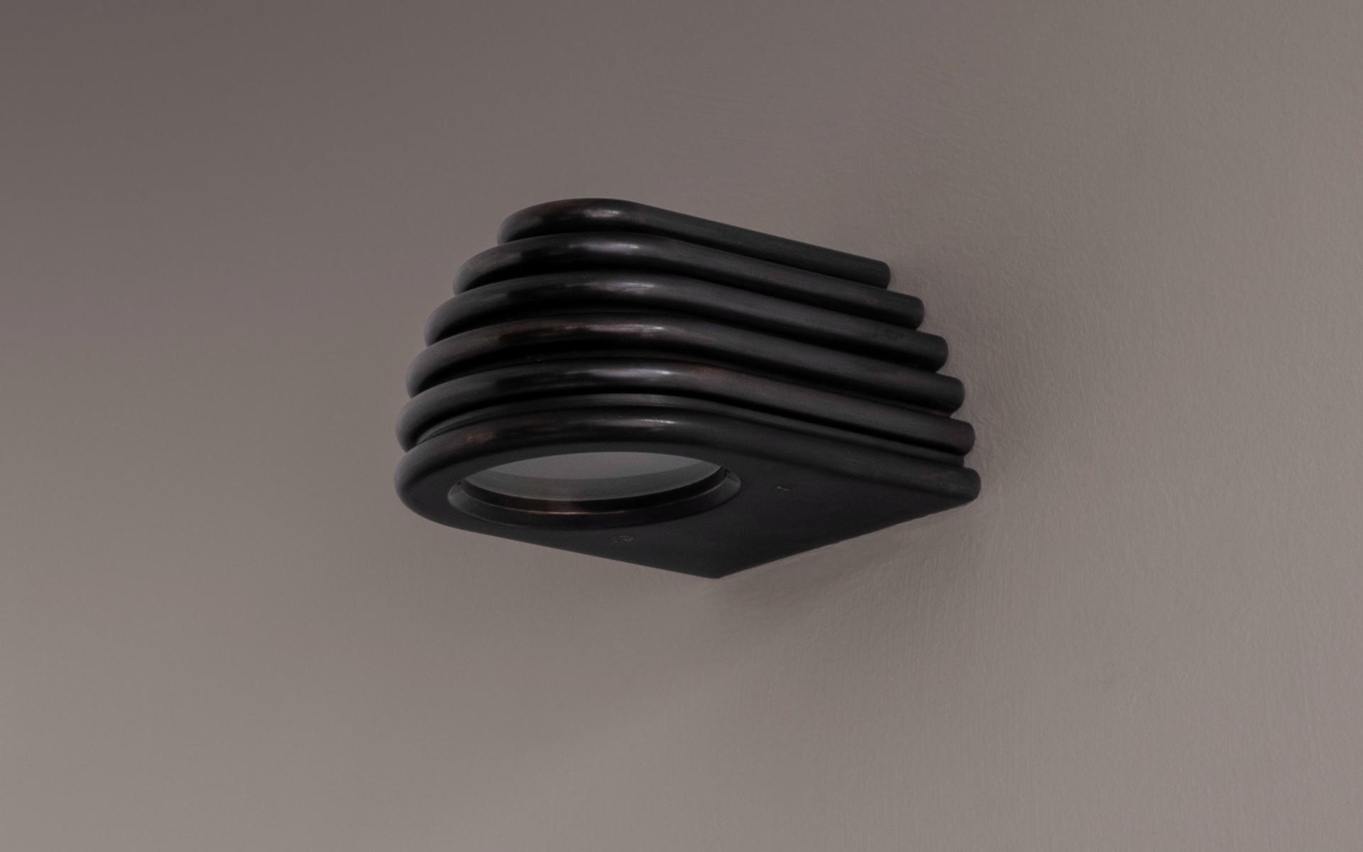 Insulator 0 Dark Brass Sconce by Novocastrian 3