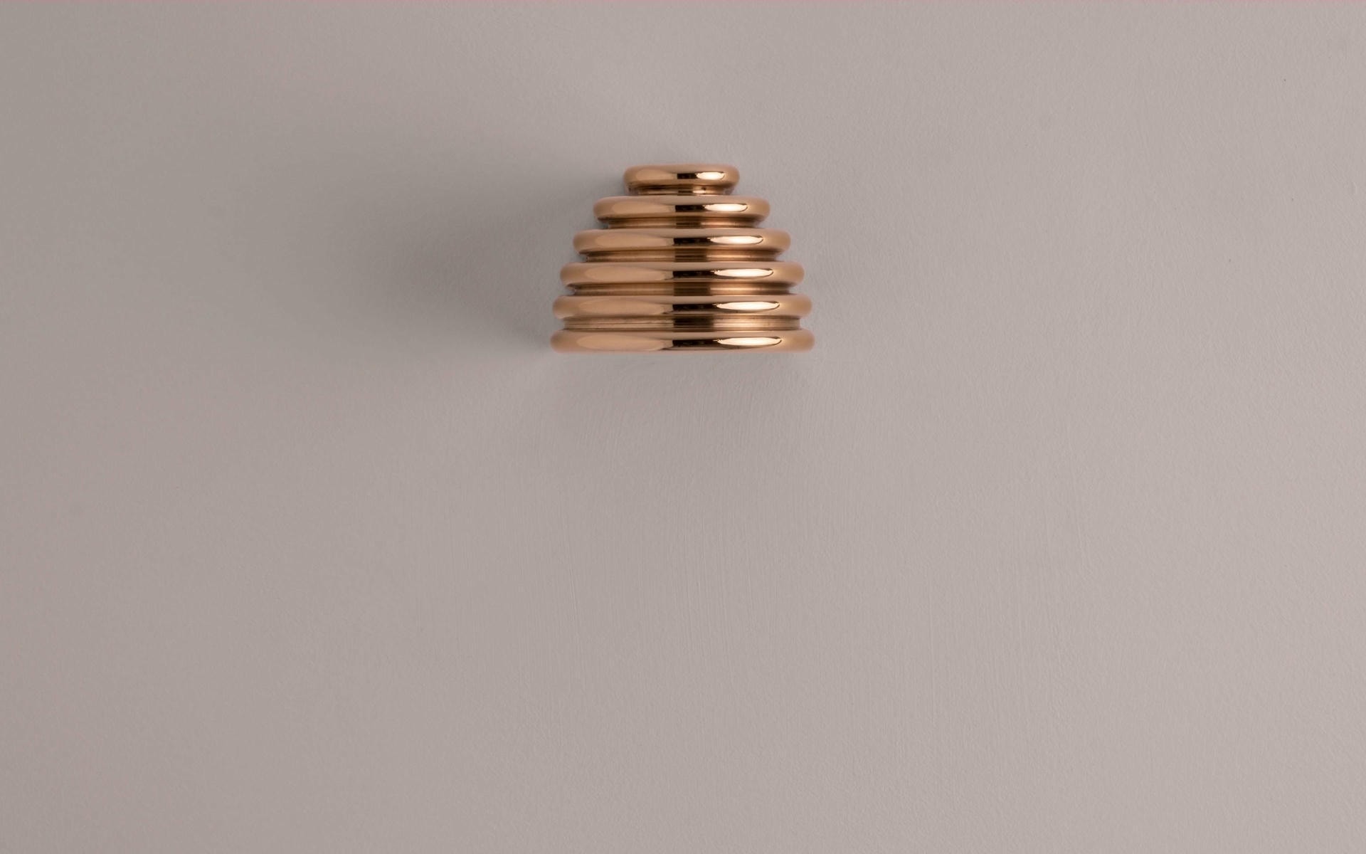 Insulator 0 Dark Brass Sconce by Novocastrian 6