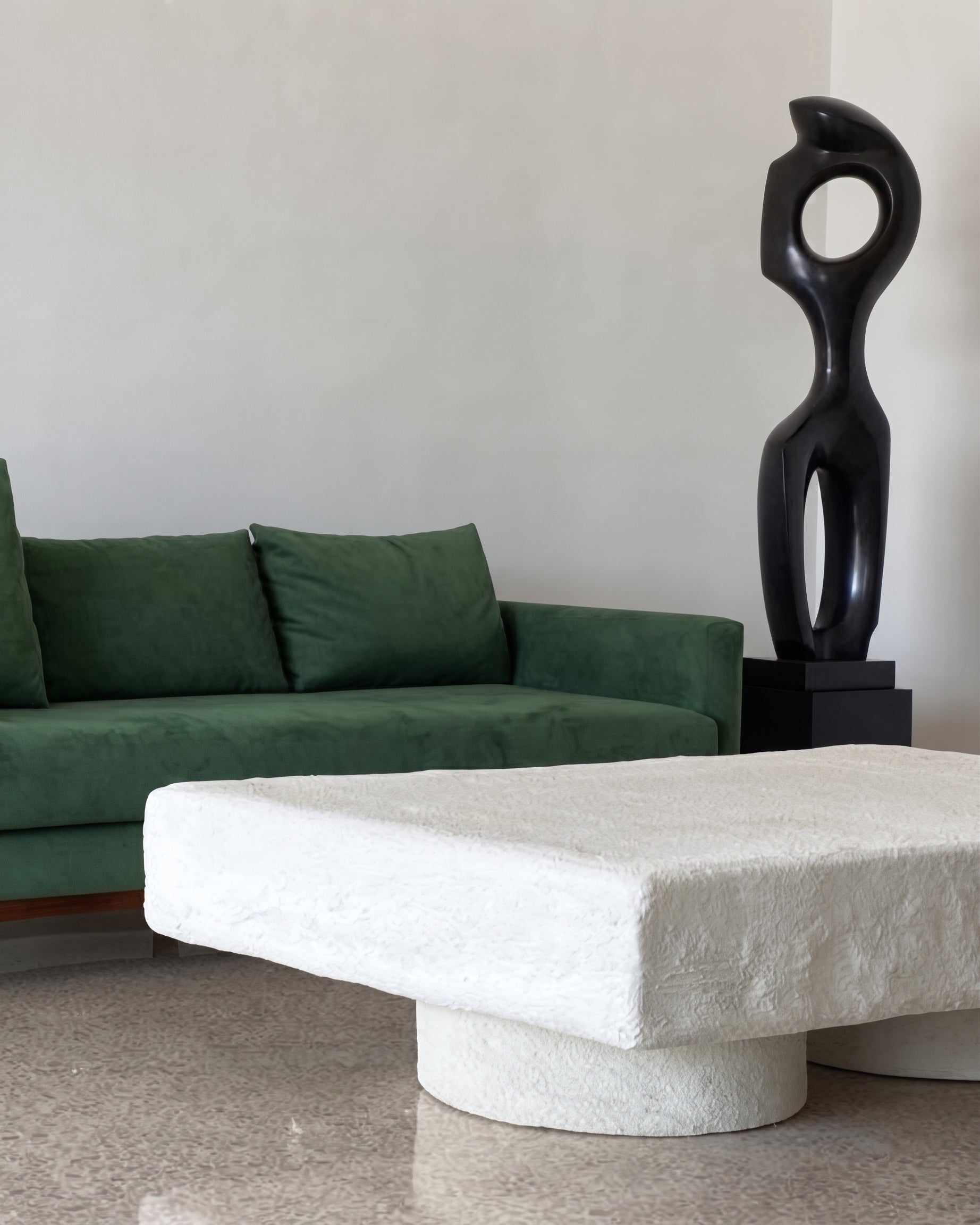 Jerry Low Coffee Table Indoor Outdoor Yellow Concrete by Mary Lynn Carlo 7