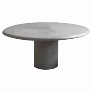 Large Beton Ciré Table Ronde by Bicci De Medici
