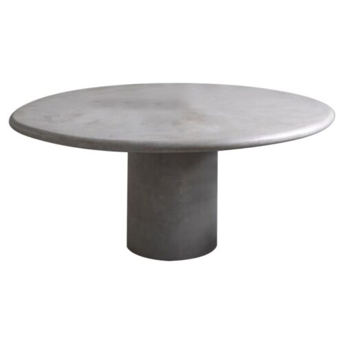 Large Beton Cire table ronde by Bicci de Medici 1