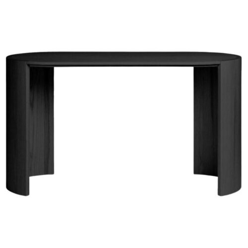 Medium Airisto work desk stained black by Made By Choice with Joanna Laajisto 1