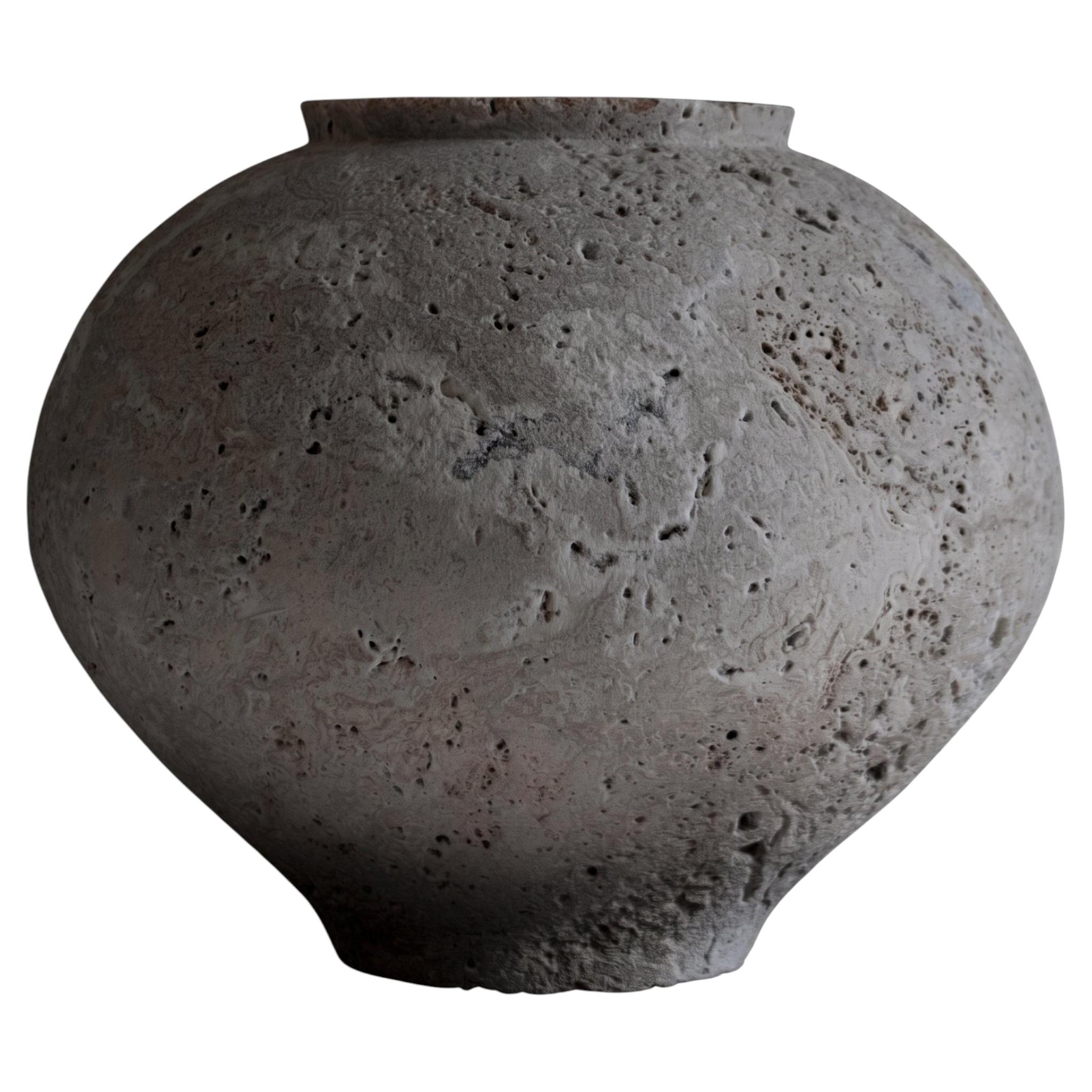 Natural Stone Moon Jar by Bicci De Medici 1