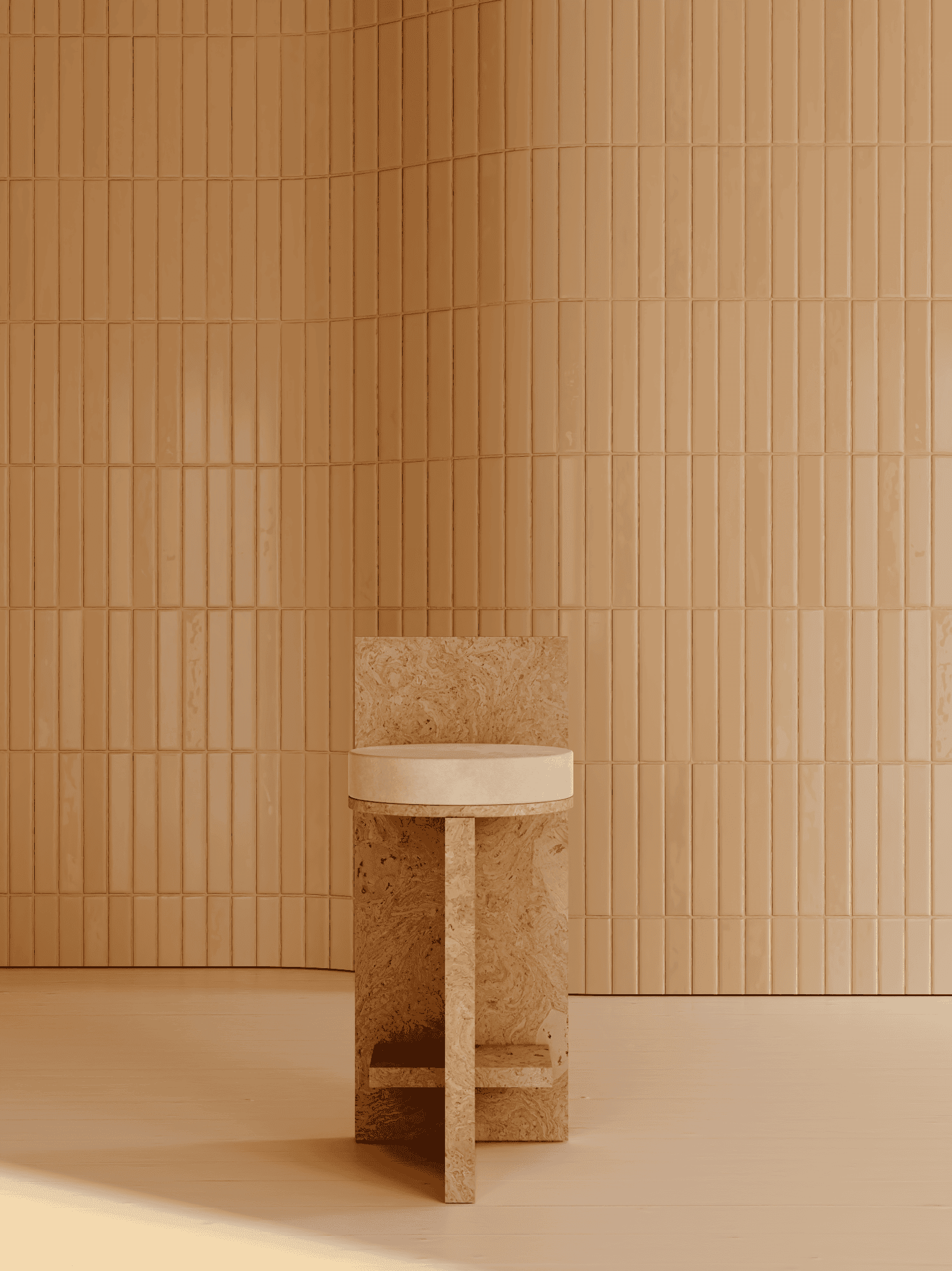 Object 02 Beige Seating by Volta 4