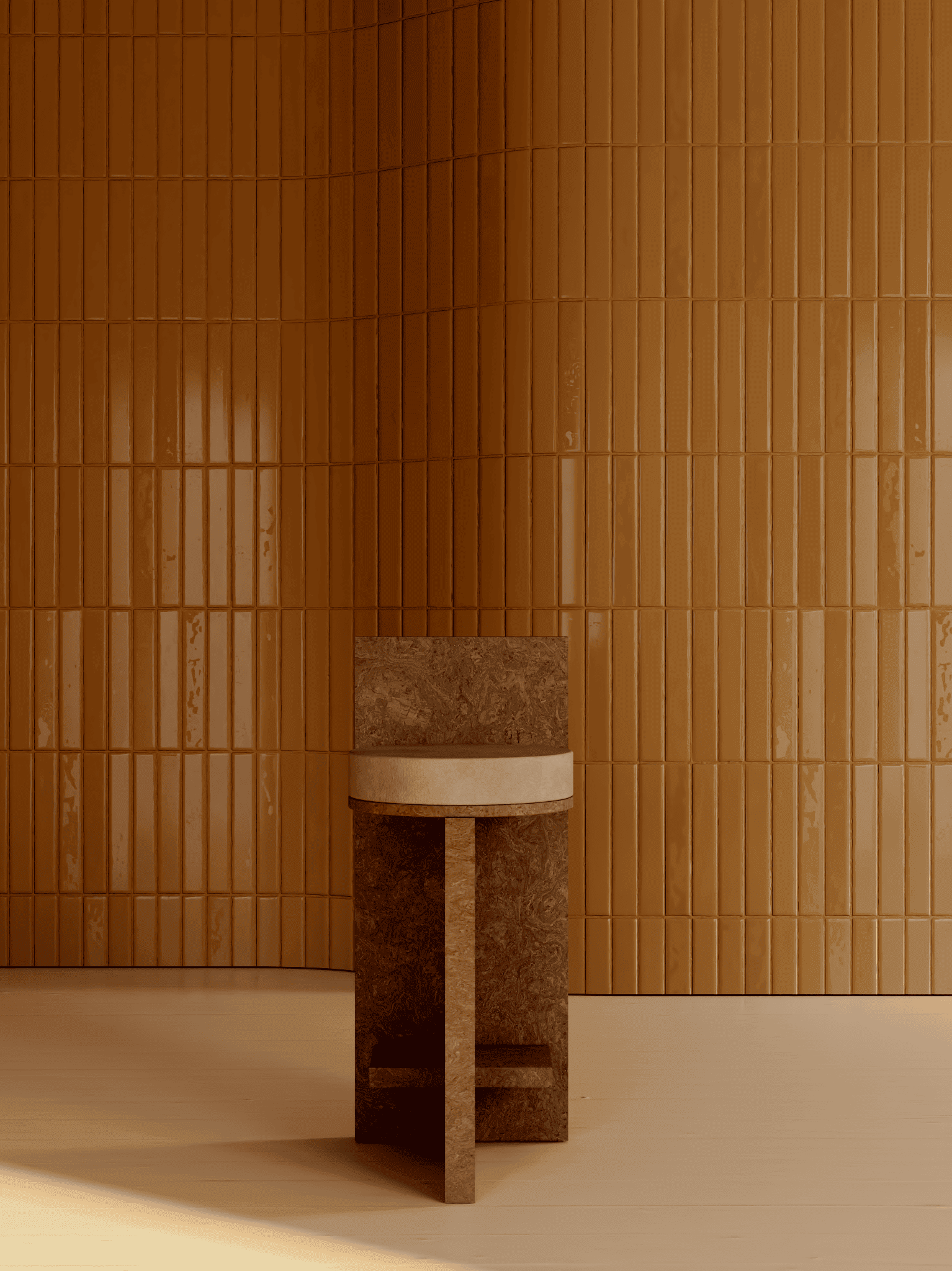 Object 02 Marron Seating by Volta 4