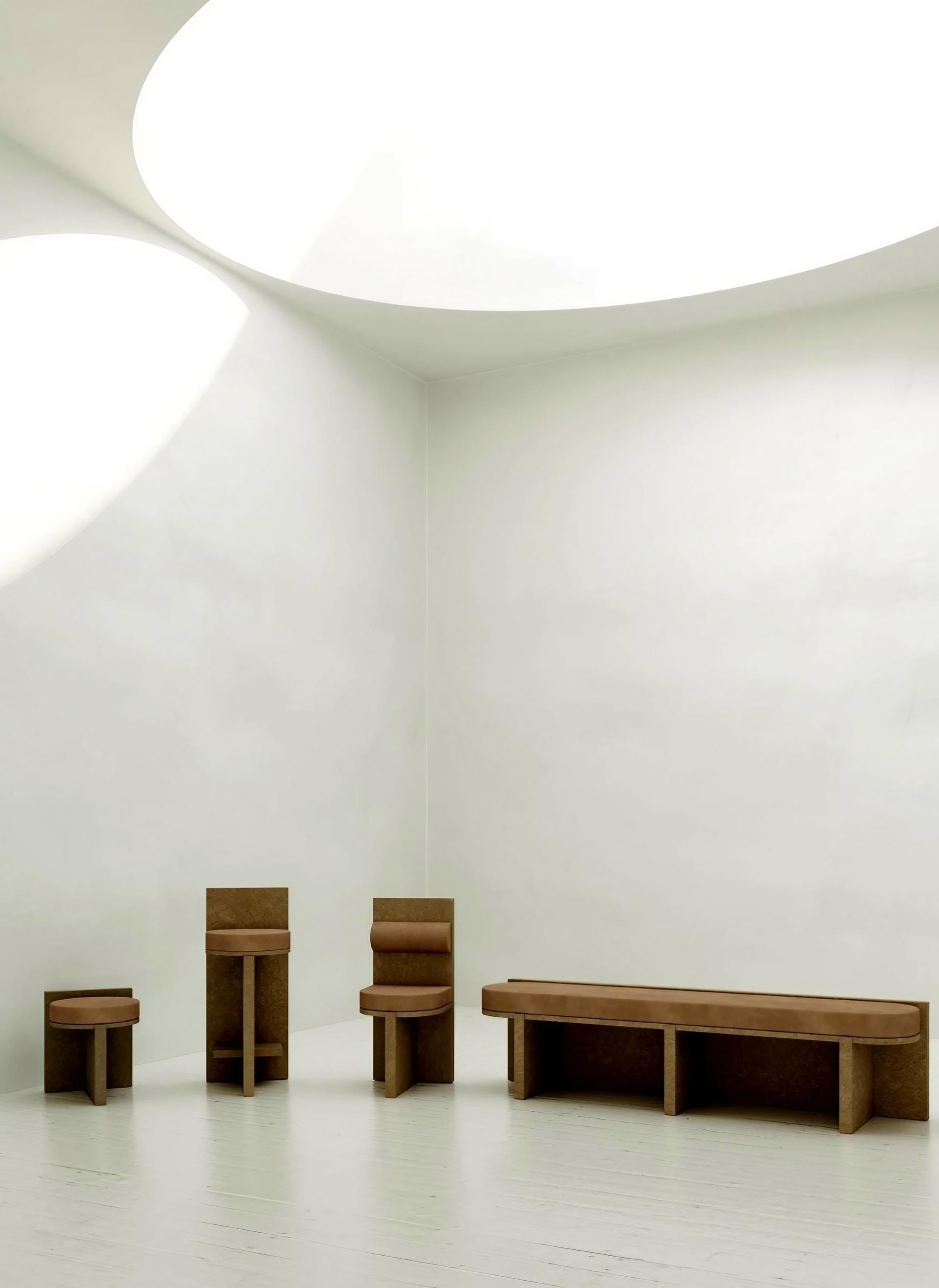 Object 02 Marron Seating by Volta 5
