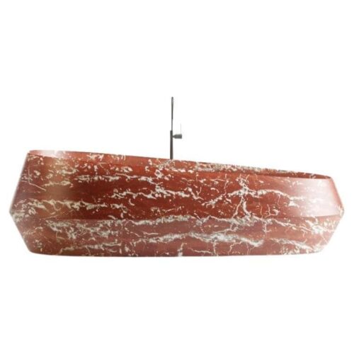 Rosso Francia Tosca Bath by Marmi Serafini 1