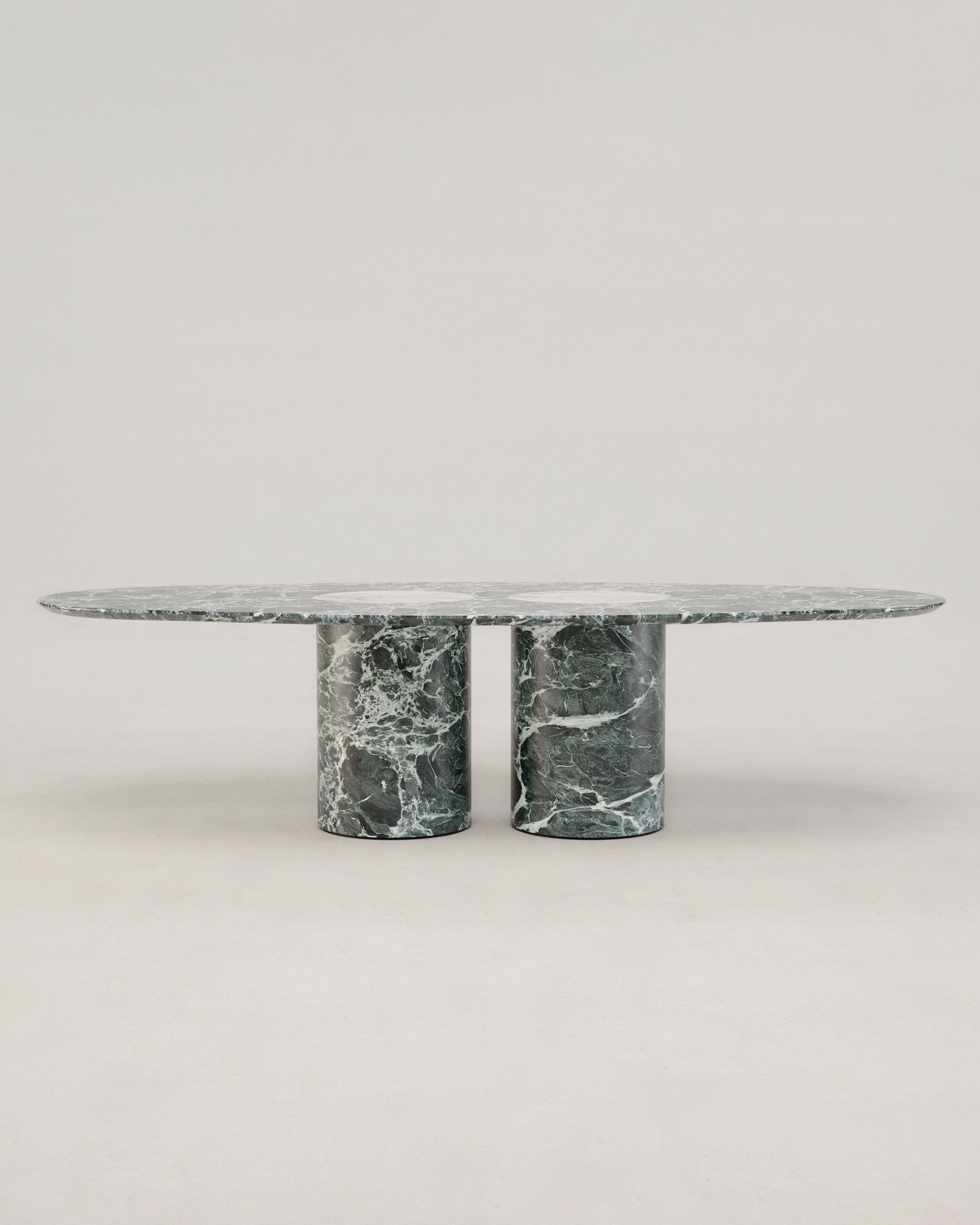 Salvante D1 Dining Table Bianco Namibia Marble by Piotr Dabrowa 2