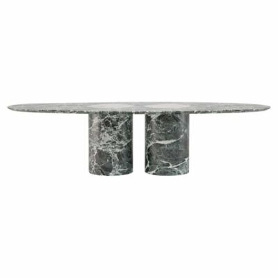 Salvante D1 Dining Table, Bianco Namibia Marble by Piotr Dąbrowa