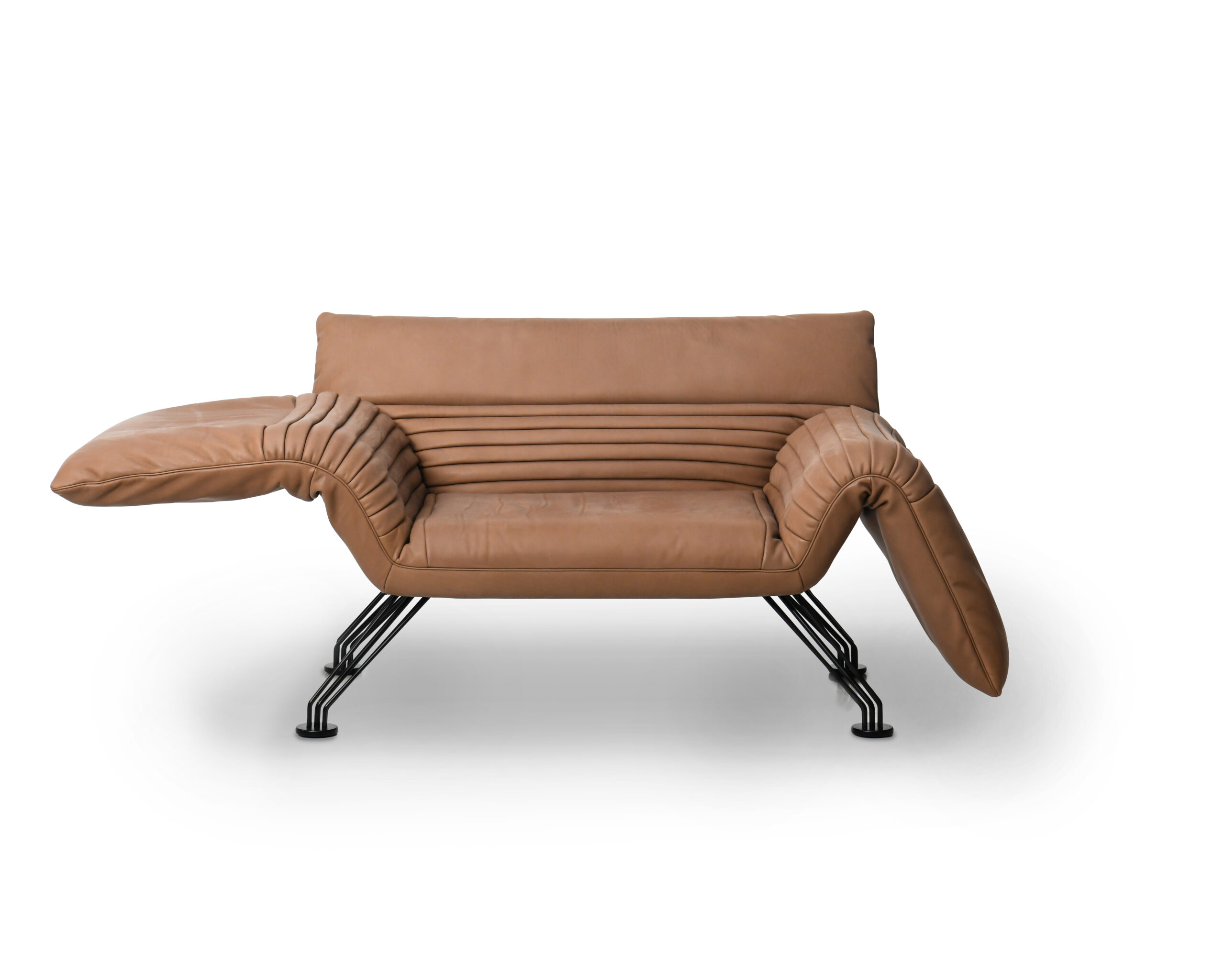 Set of DS 142 Multifunctional Lounge Chair with Cushions by De Sede 7