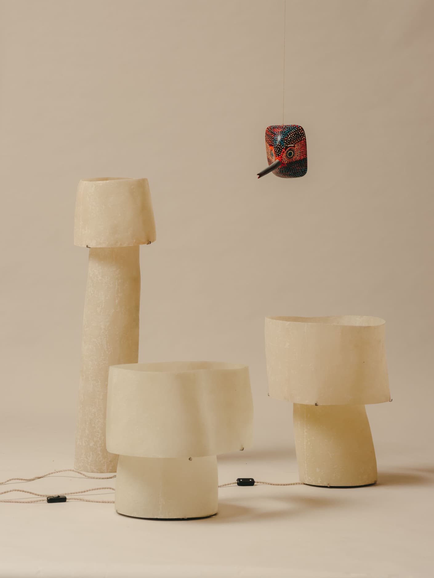 Tall Mush Lamp by Kilzi 12