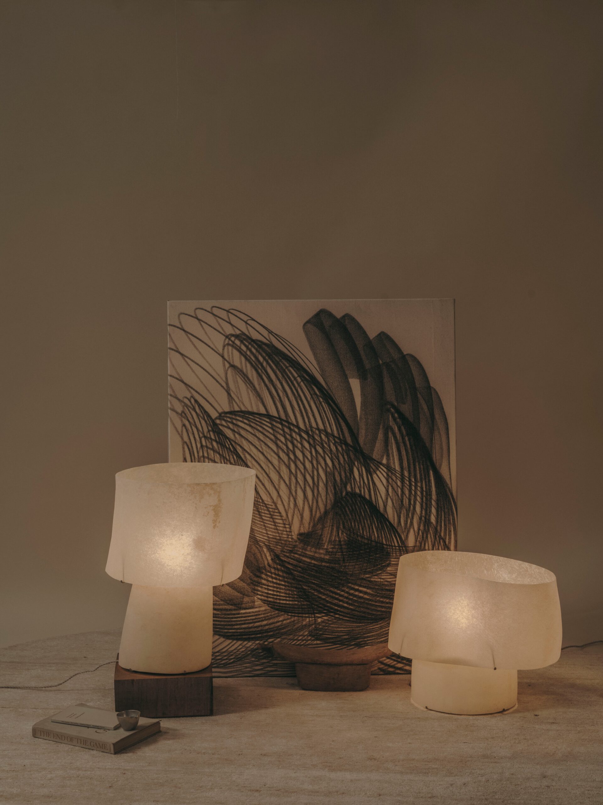 Tall Mush Lamp by Kilzi 13