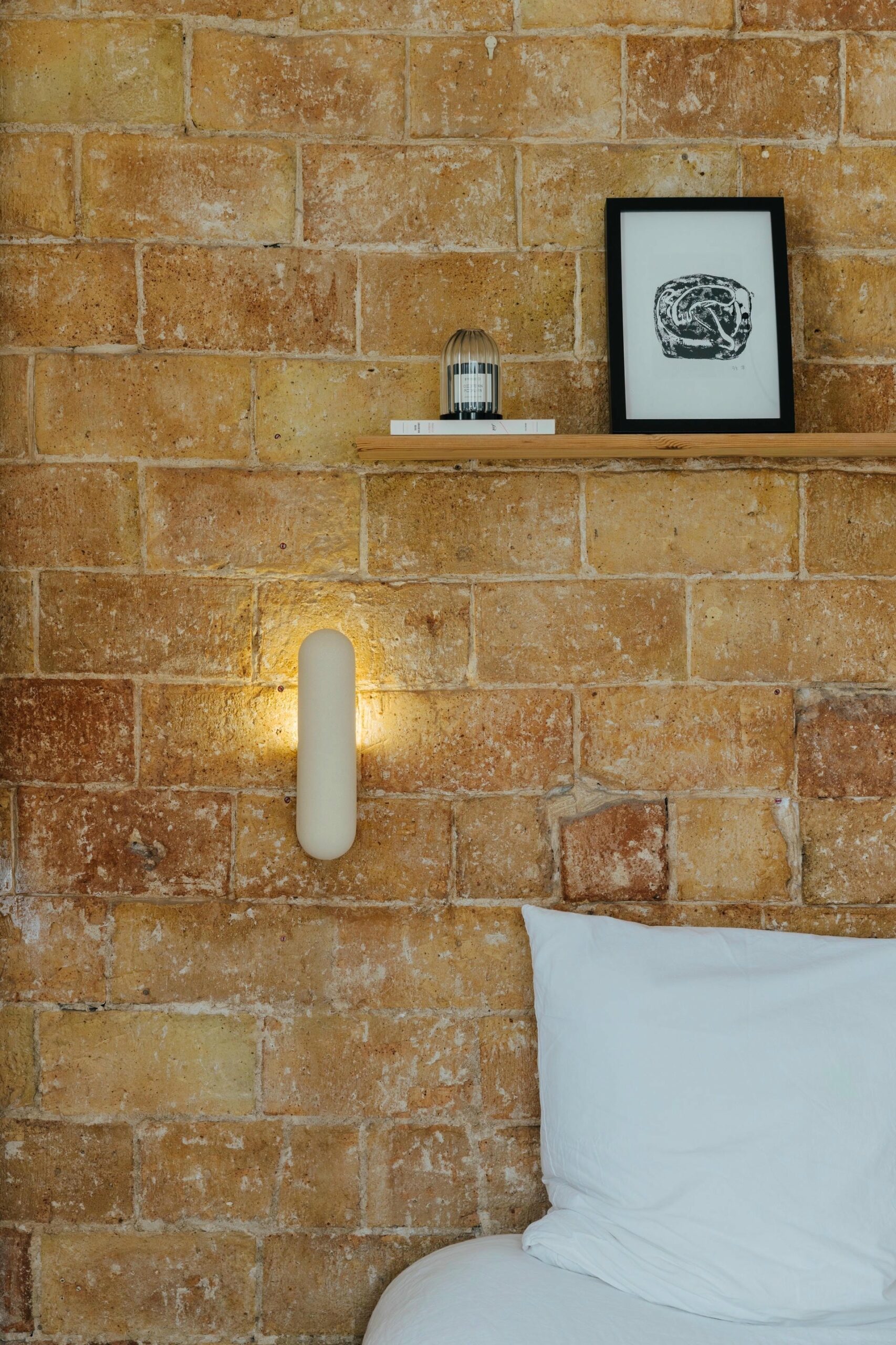 Almond Small Yrto Wall Light by Lisa Allegra 7