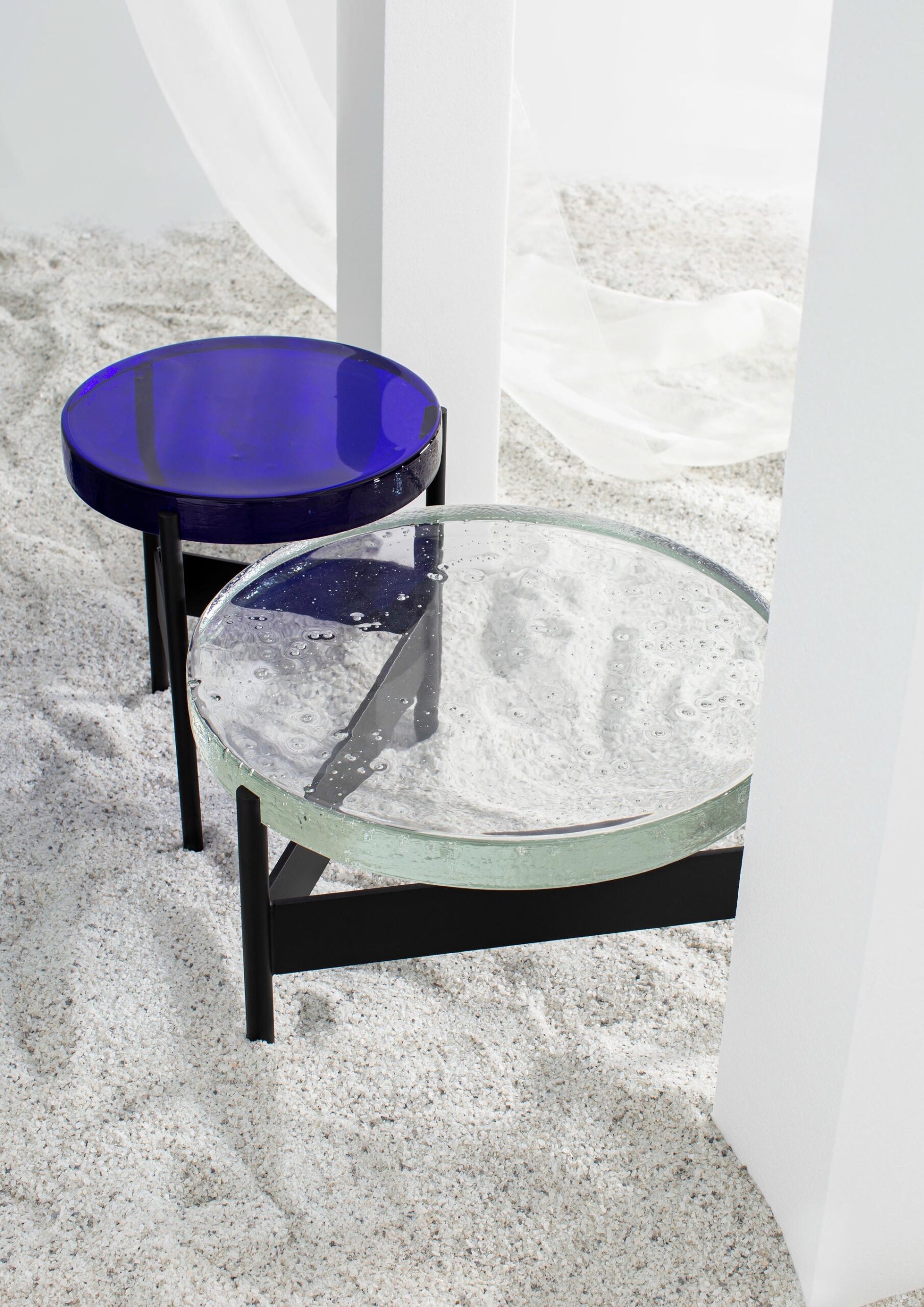Alwa Two Amber Black Side Table by Pulpo 4