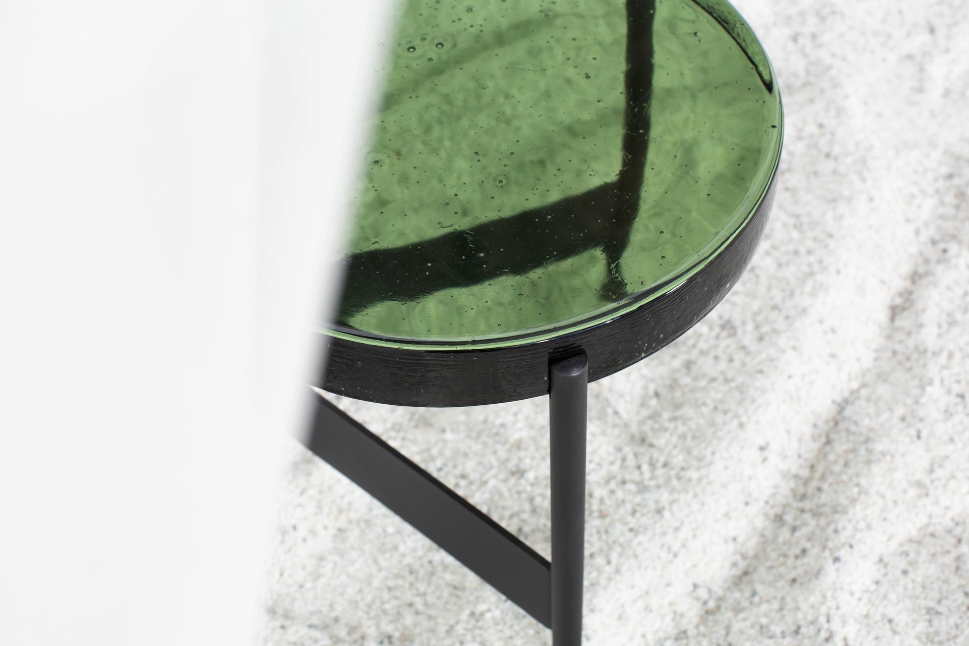 Alwa Two Amber Black Side Table by Pulpo 5