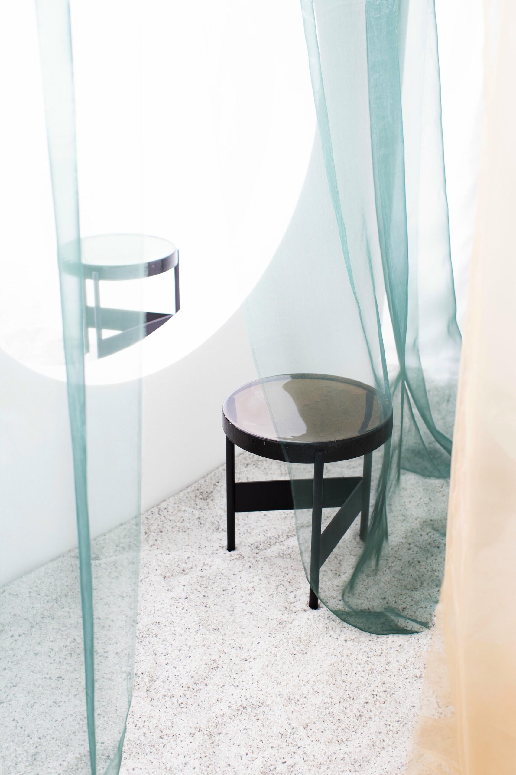 Alwa Two Amber Black Side Table by Pulpo 6