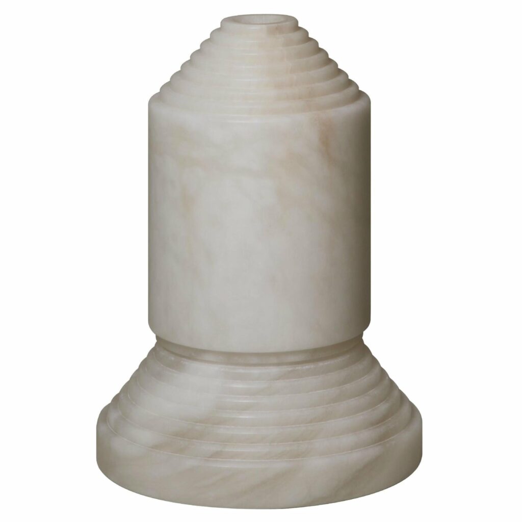 Babel Alabaster Table Lamp by Angel Jove 1