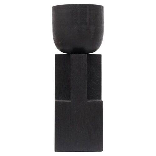 Black Goblet Vase by Arno Declercq 1