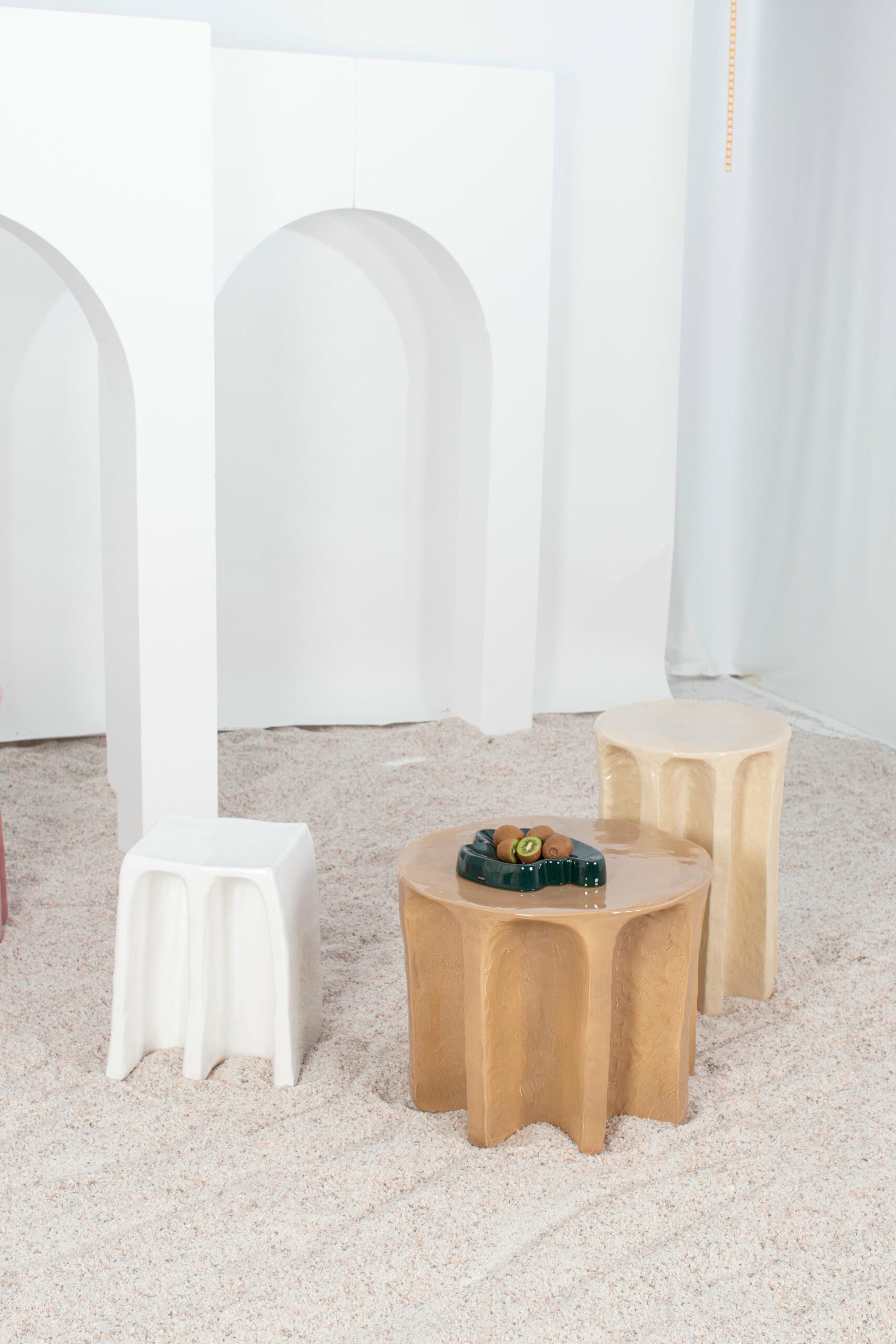 Chouchou High Green Side Table by Pulpo 12