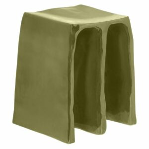 Chouchou Marble Green Stool by Pulpo