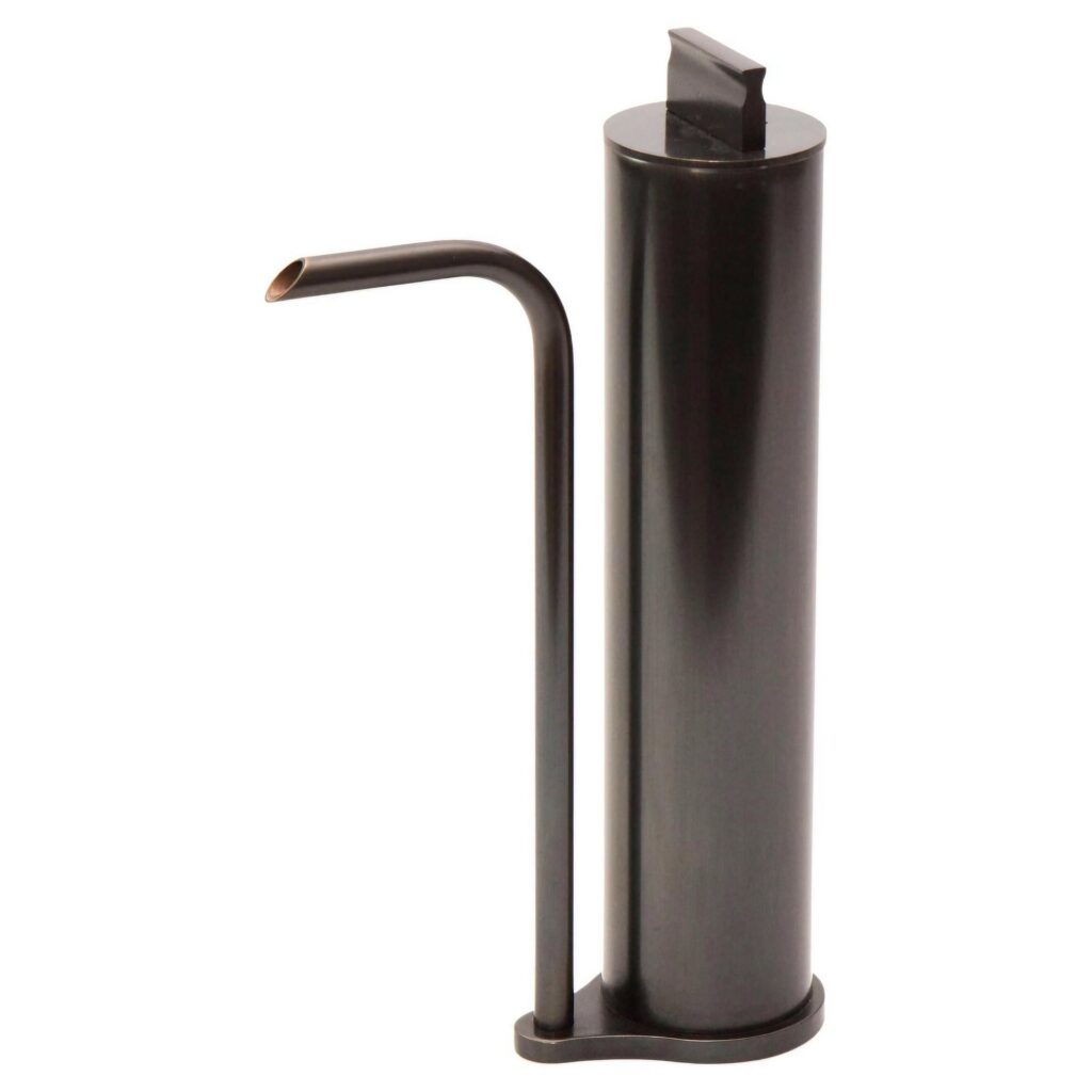 Darkened Brass Oil Decanter by Gentner Design 1