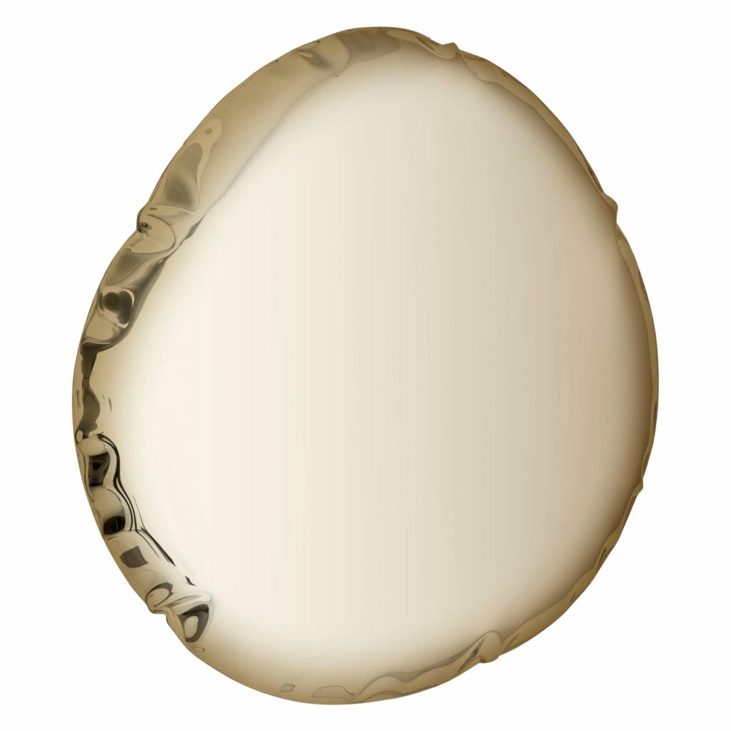 Light Gold Tafla O6 Wall Mirror by Zieta 1