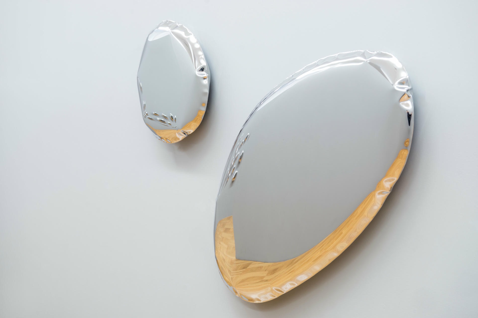 Light Gold Tafla O6 Wall Mirror by Zieta 14