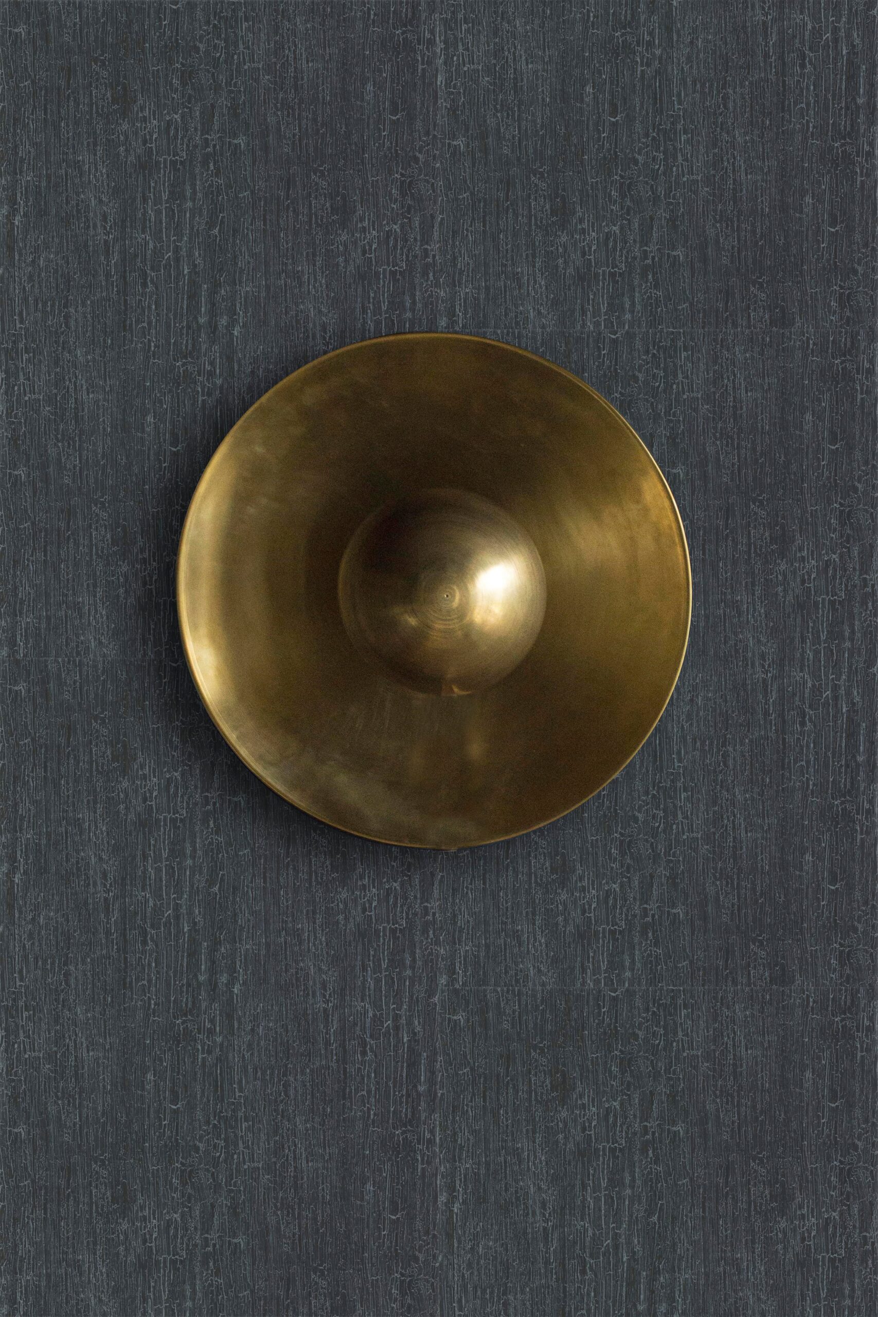 Metropolis Eclipse Brass and Glass Sculptural Wall Sconce by Jan Garncarek 6