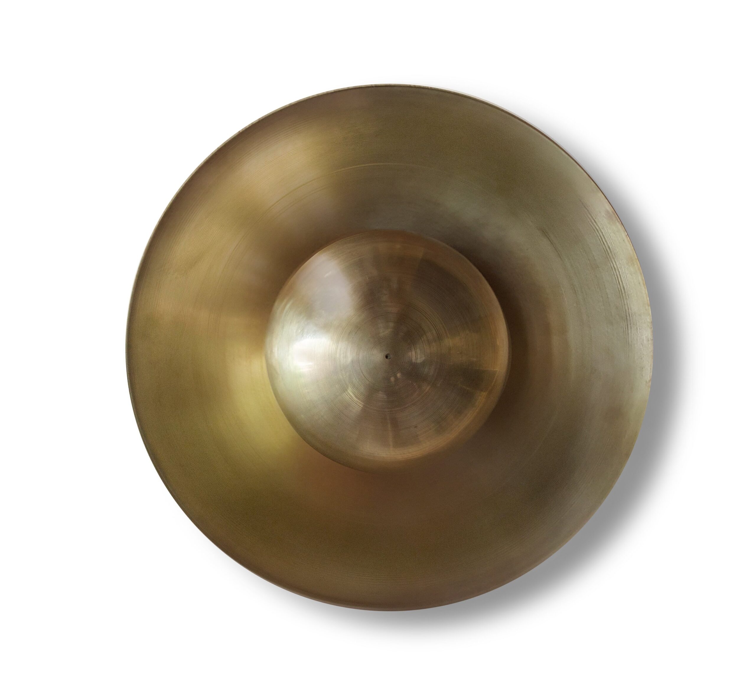 Metropolis Eclipse Brass and Glass Sculptural Wall Sconce by Jan Garncarek 9