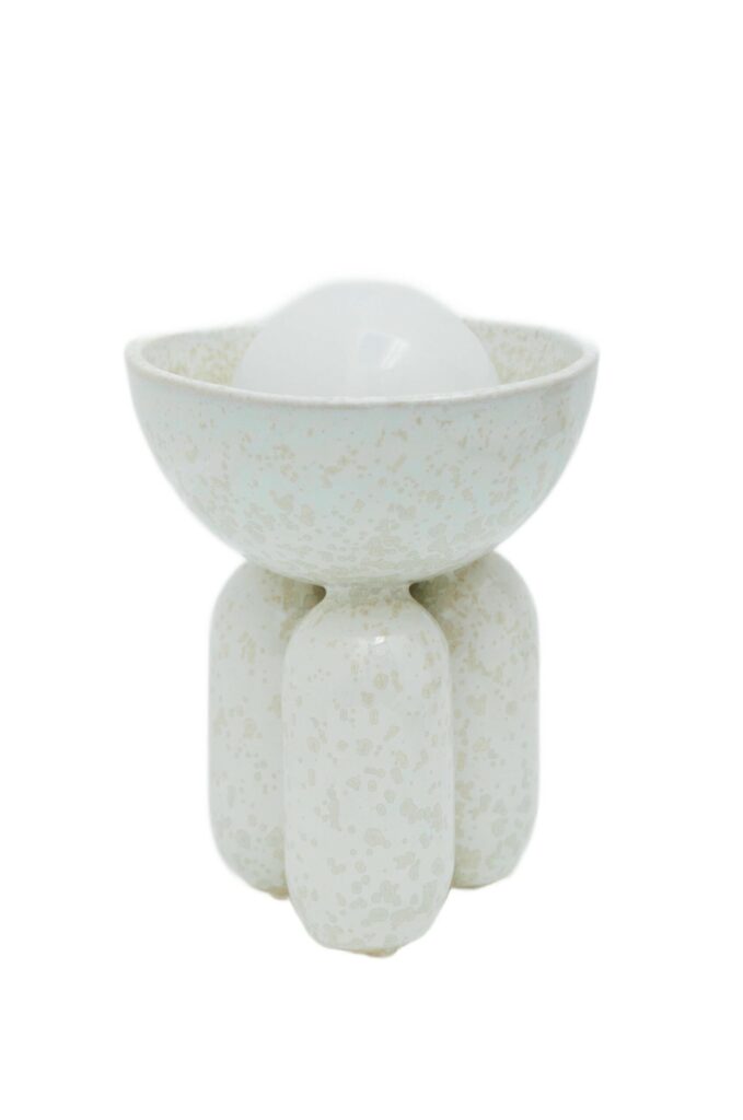 Pearl Small Half Sphere Lamp by Lisa Allegra 1