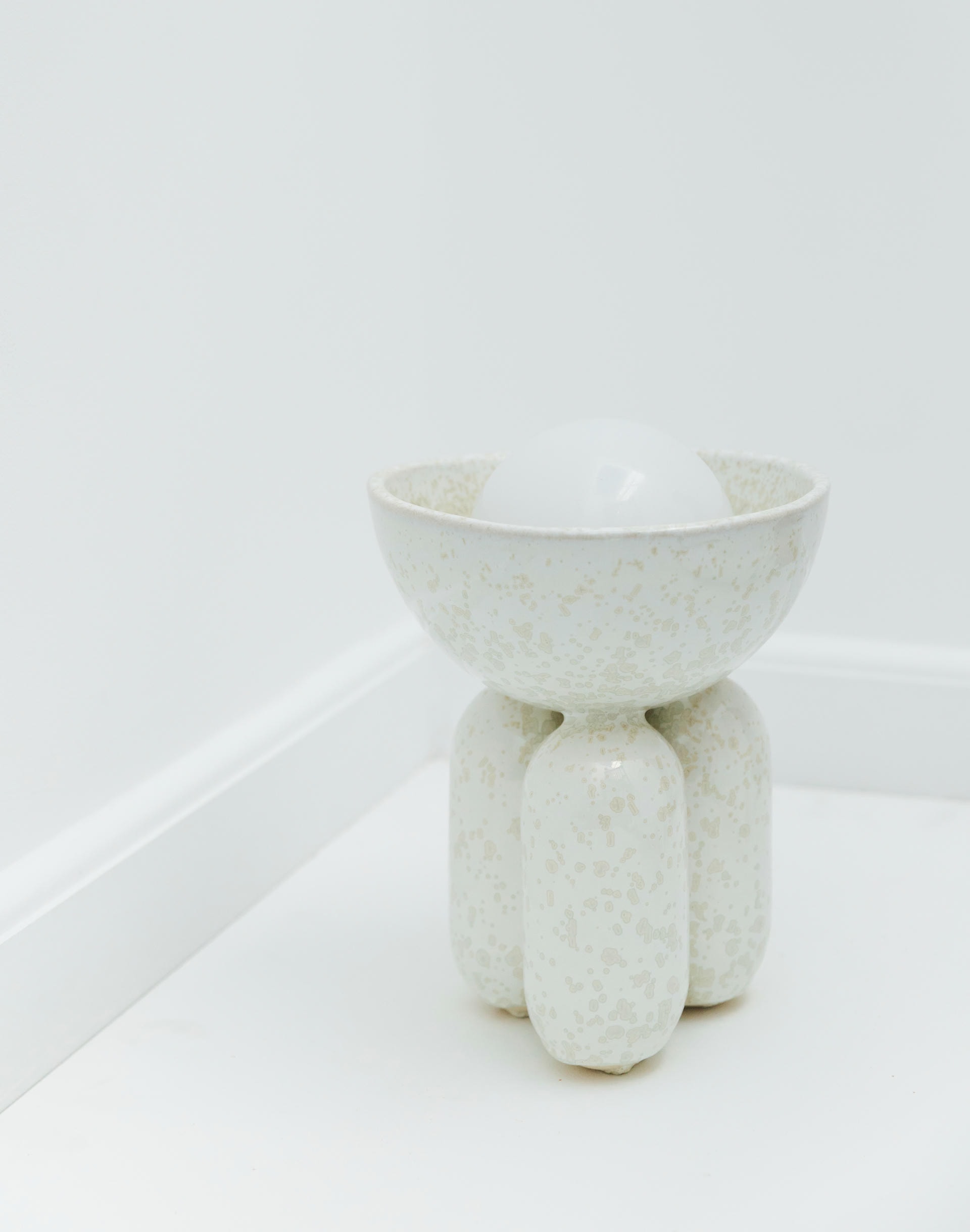 Pearl Small Half Sphere Lamp by Lisa Allegra 2
