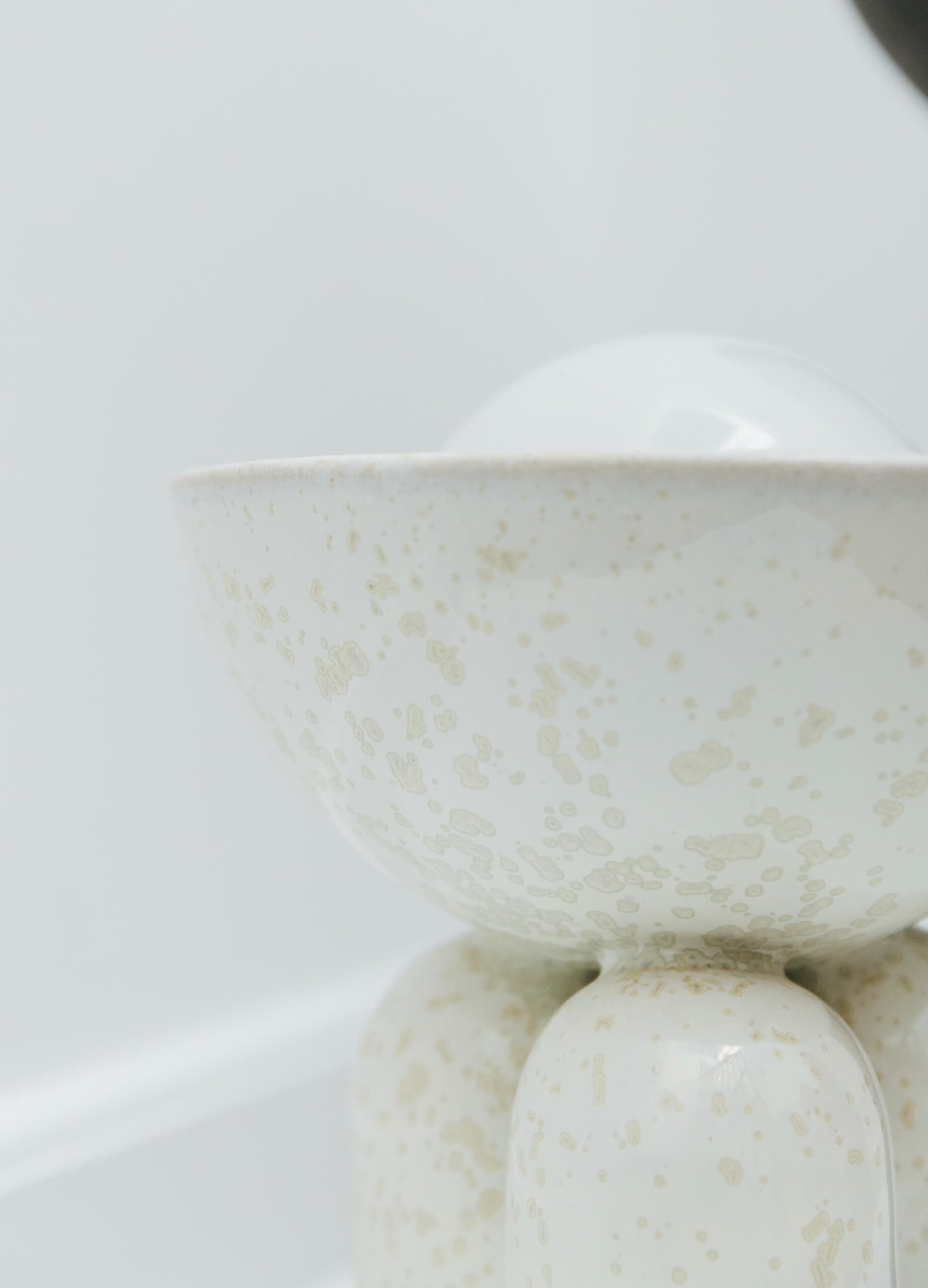 Pearl Small Half Sphere Lamp by Lisa Allegra 4
