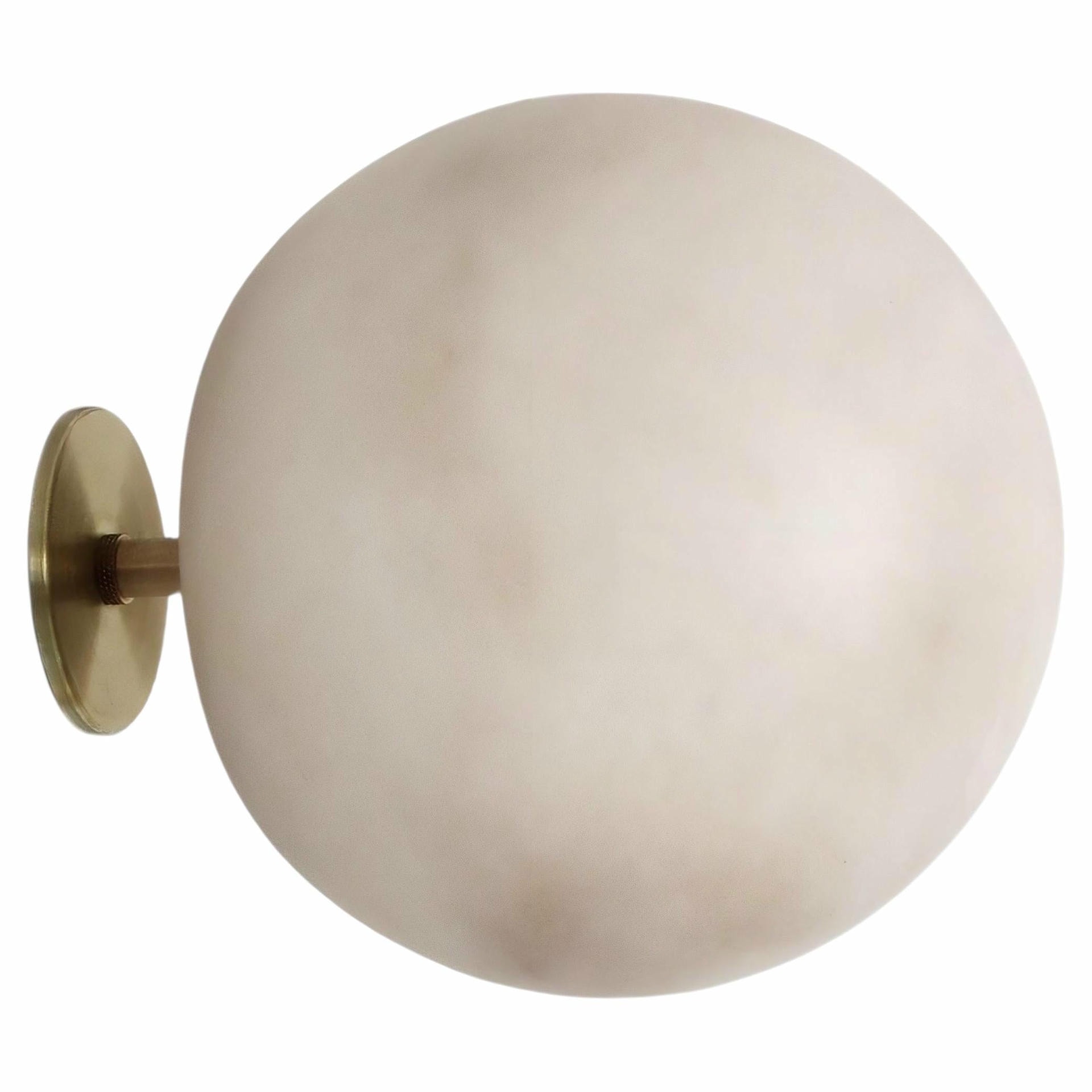Planette Wall 165 Alabaster Wall Light by Contain 1