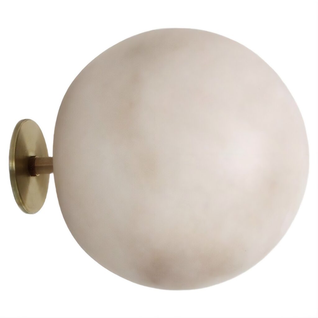 Planette Wall 165 Alabaster Wall Light by Contain 1