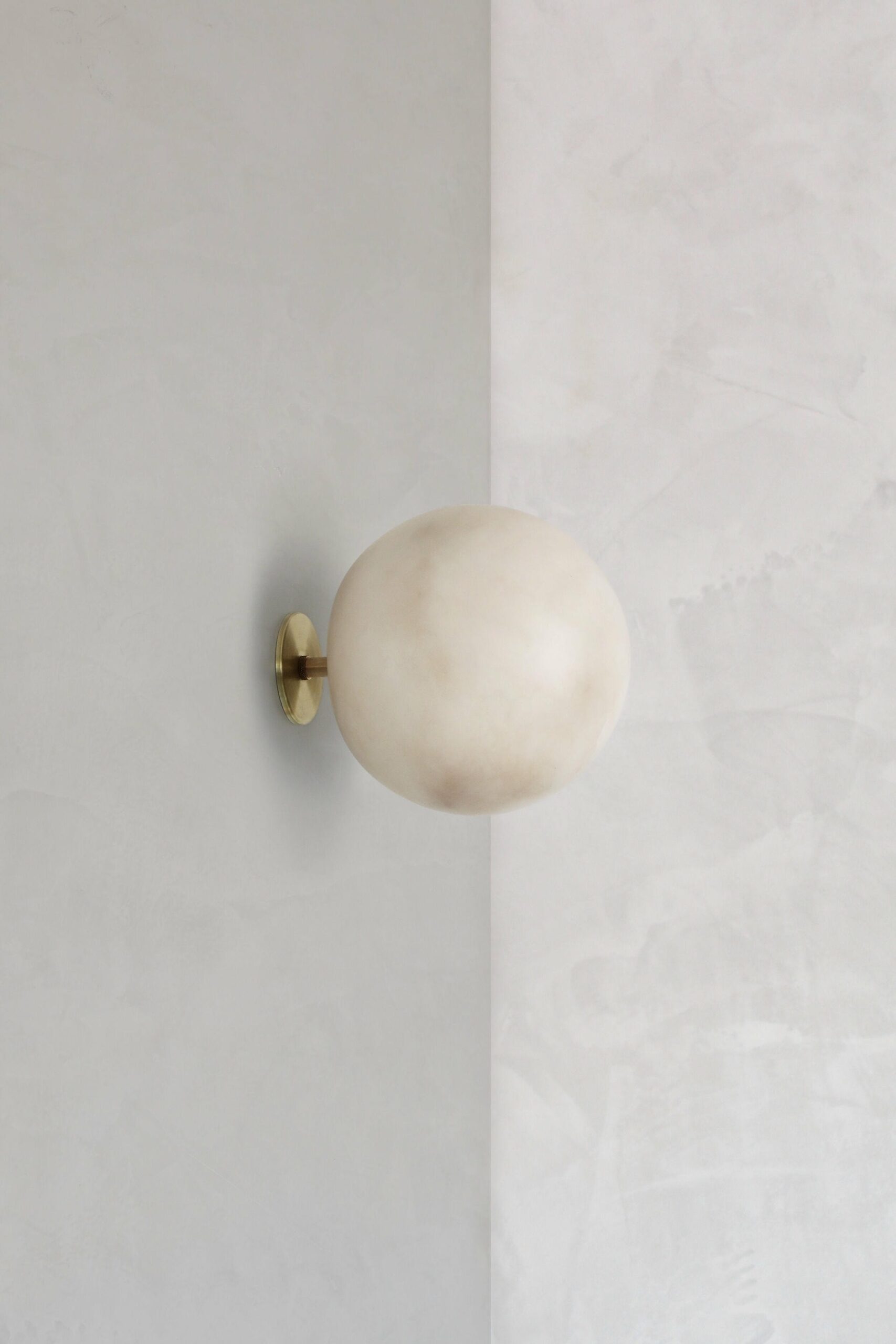Planette Wall 165 Alabaster Wall Light by Contain 2
