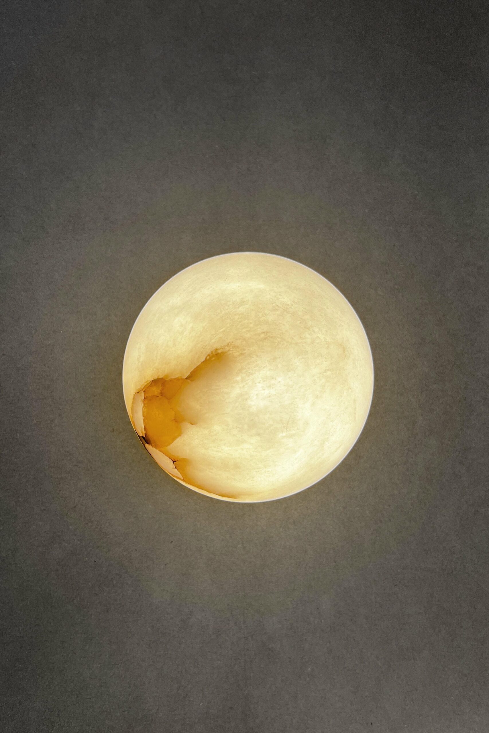 Planette Wall 165 Alabaster Wall Light by Contain 3