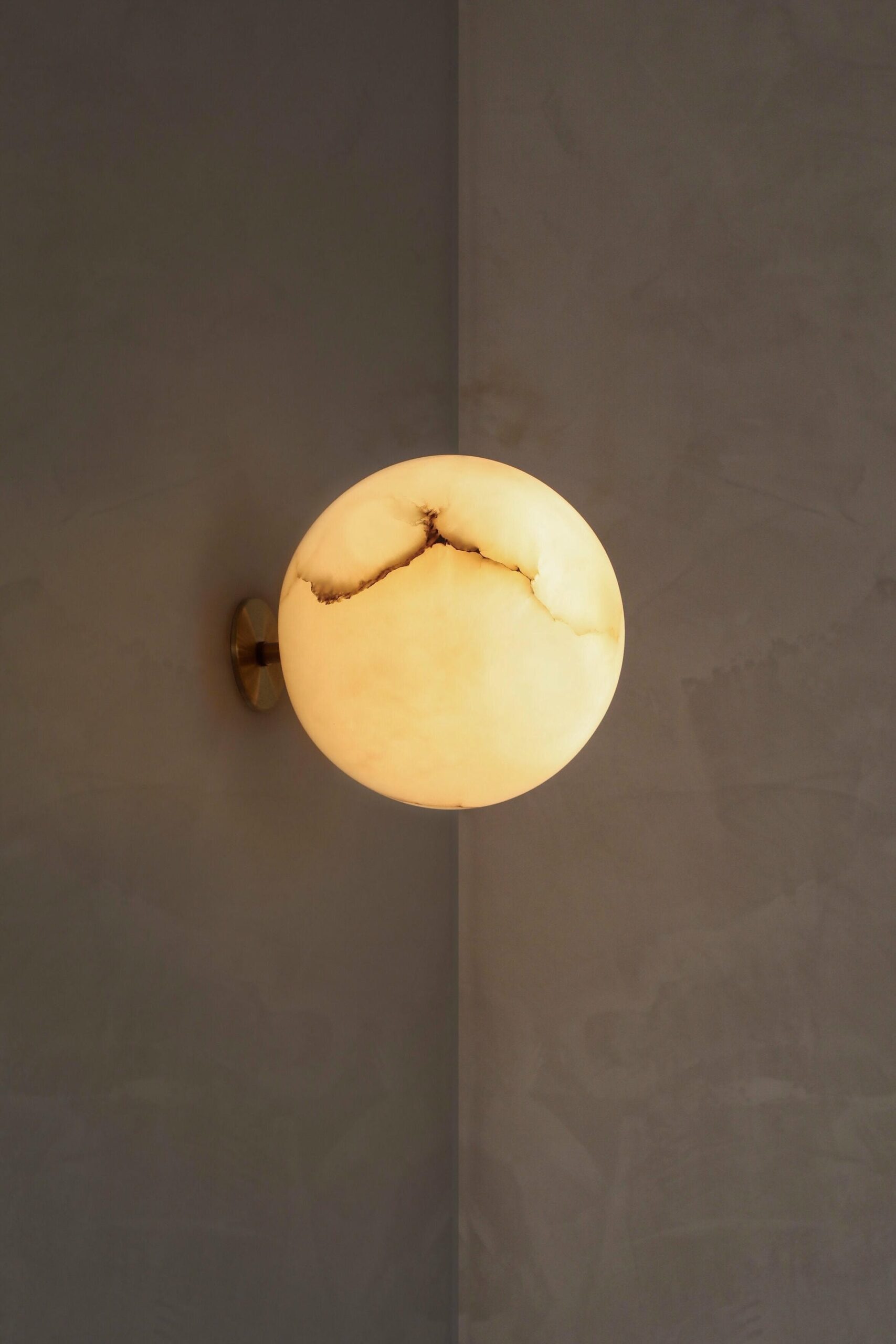 Planette Wall 165 Alabaster Wall Light by Contain 4