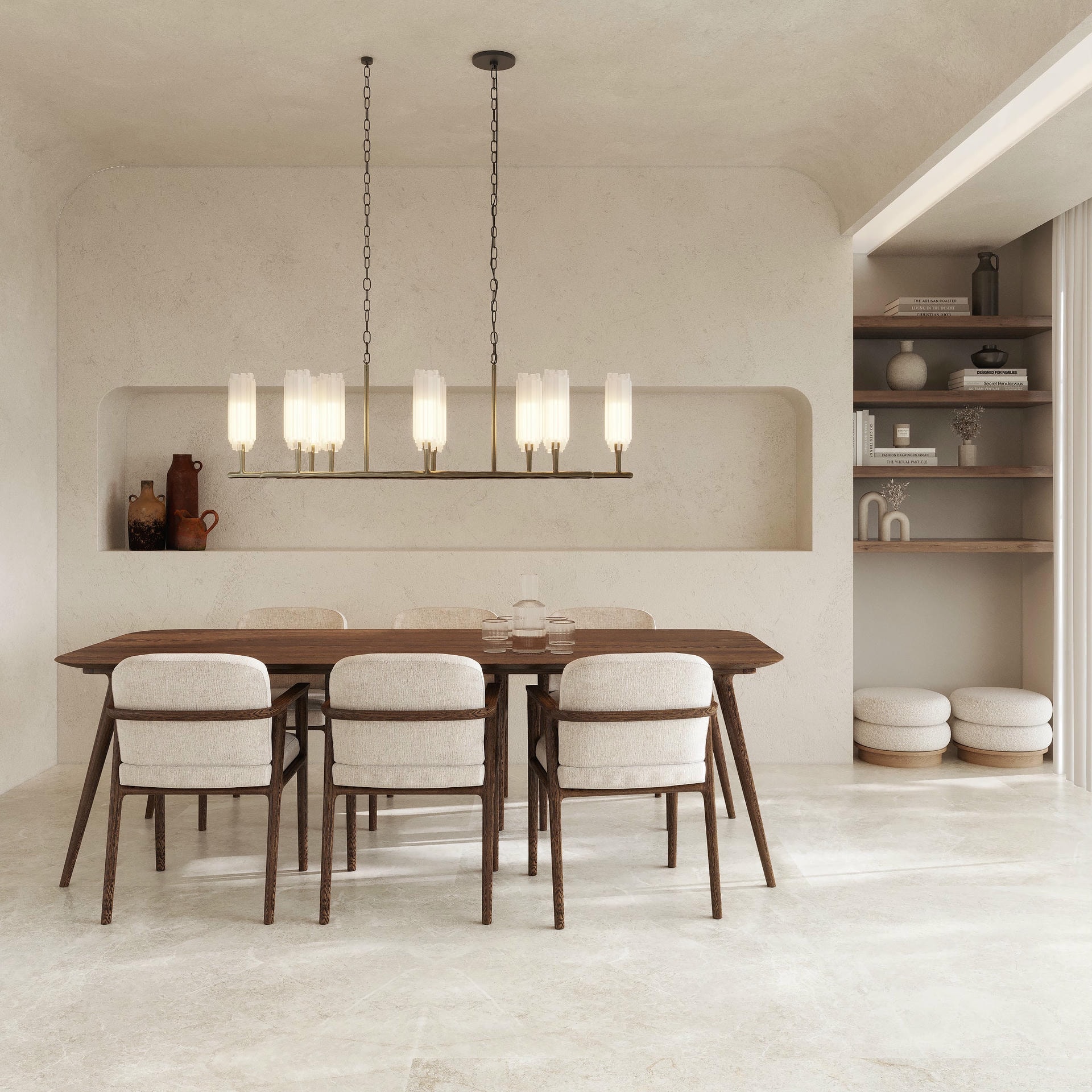 Quartz Pendant Light III by Aver 11